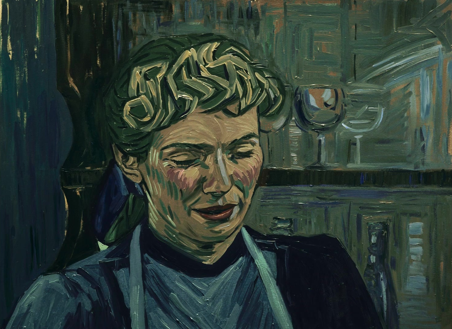 Loving Vincent (2017), medium, 1.37:1 — film still