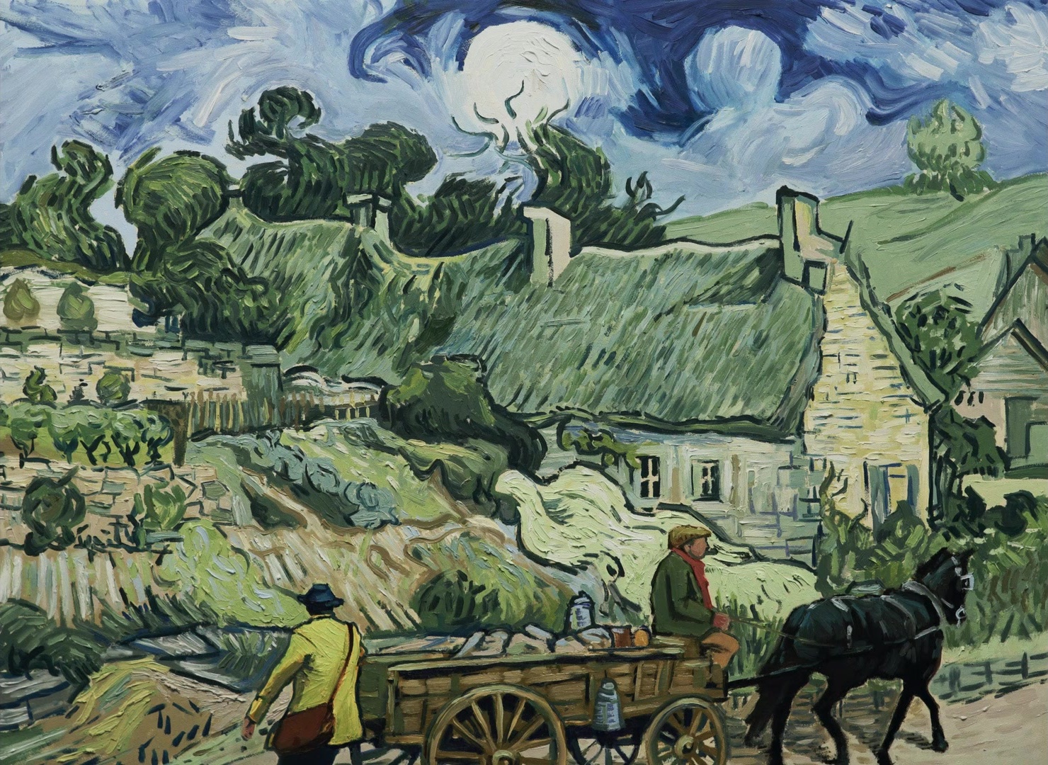 Loving Vincent (2017), unknown, 1.37:1 — film still