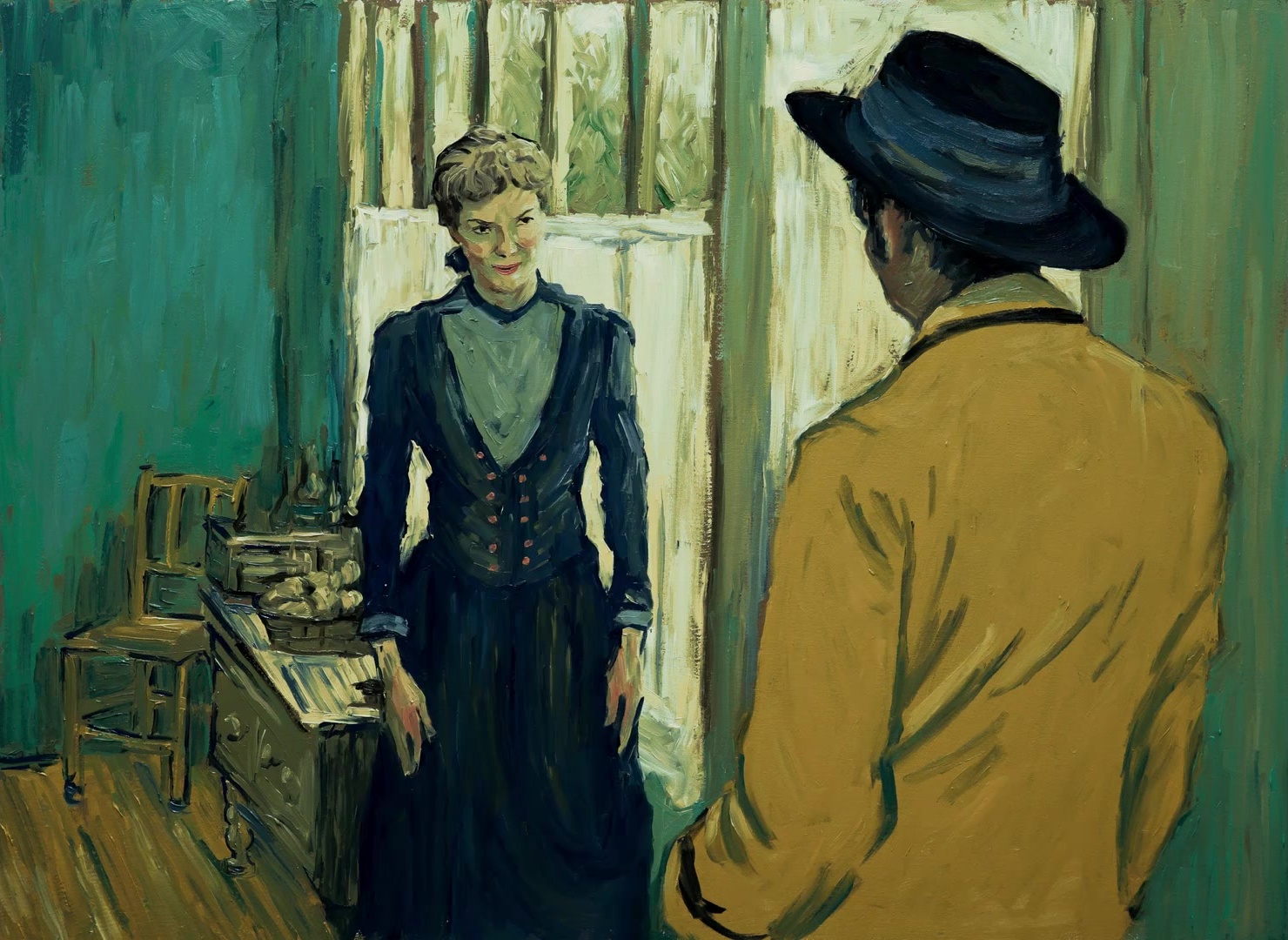Loving Vincent (2017), wide, 1.37:1 — film still