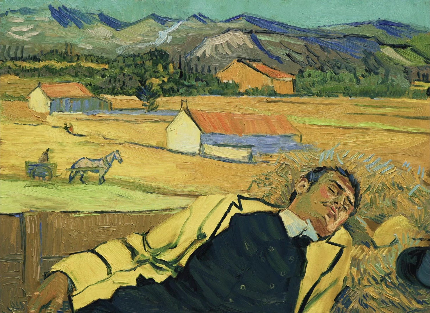 Loving Vincent (2017), unknown, 1.37:1 — film still