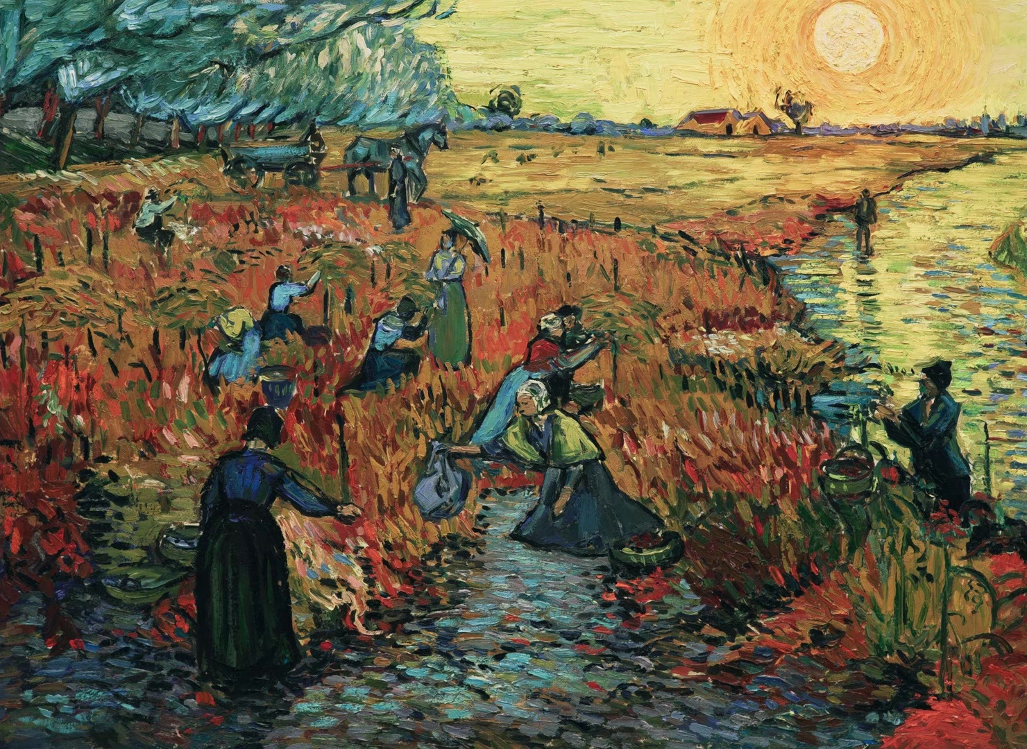 Loving Vincent (2017), wide, 1.37:1 — film still