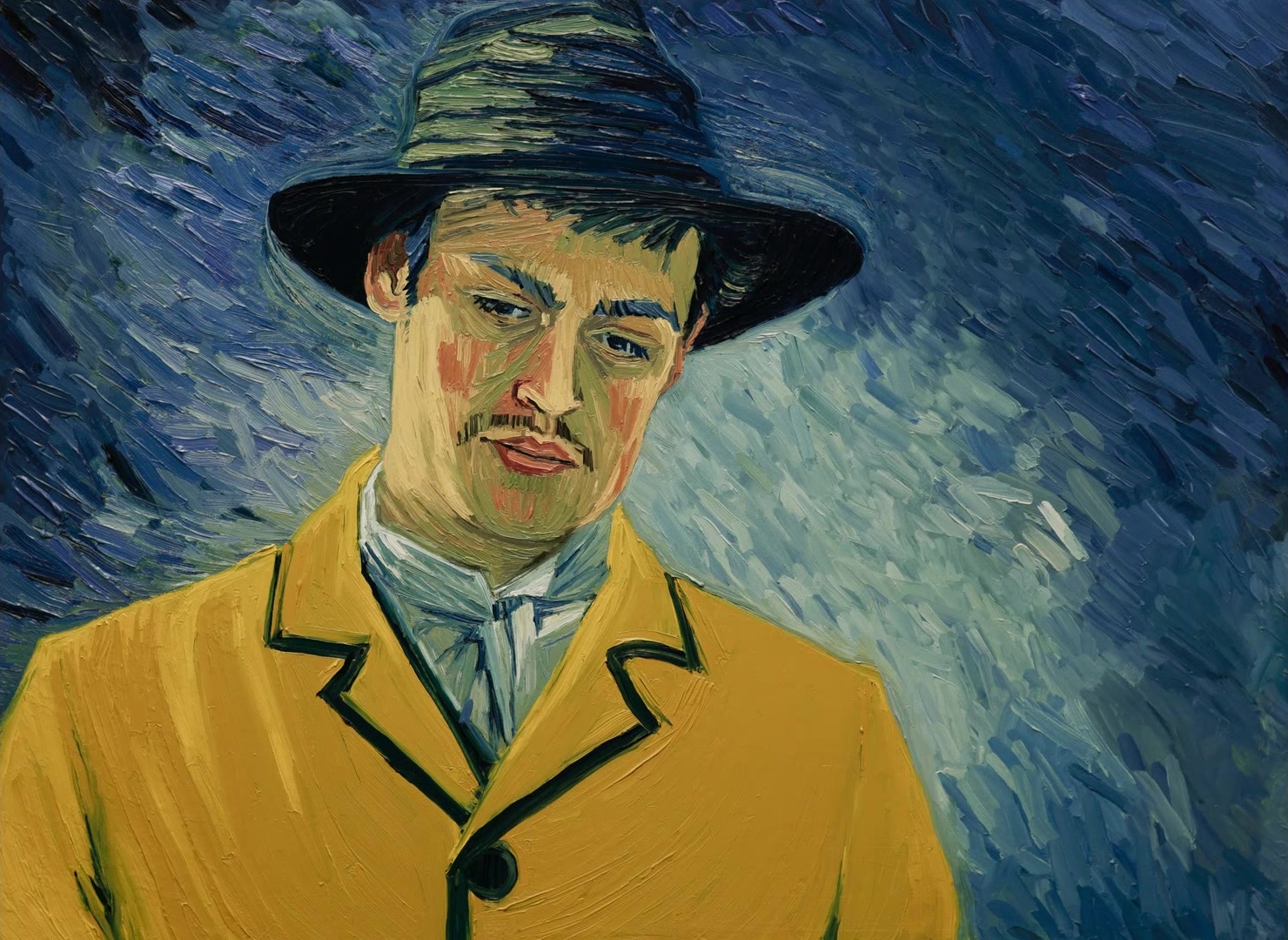 Loving Vincent (2017), medium, 1.37:1 — film still