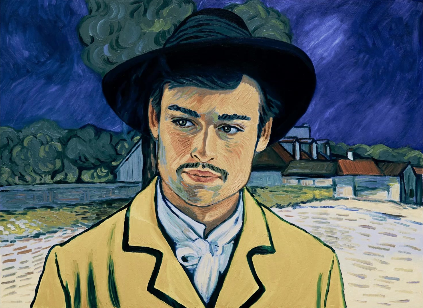 Loving Vincent (2017), medium, 1.37:1 — film still