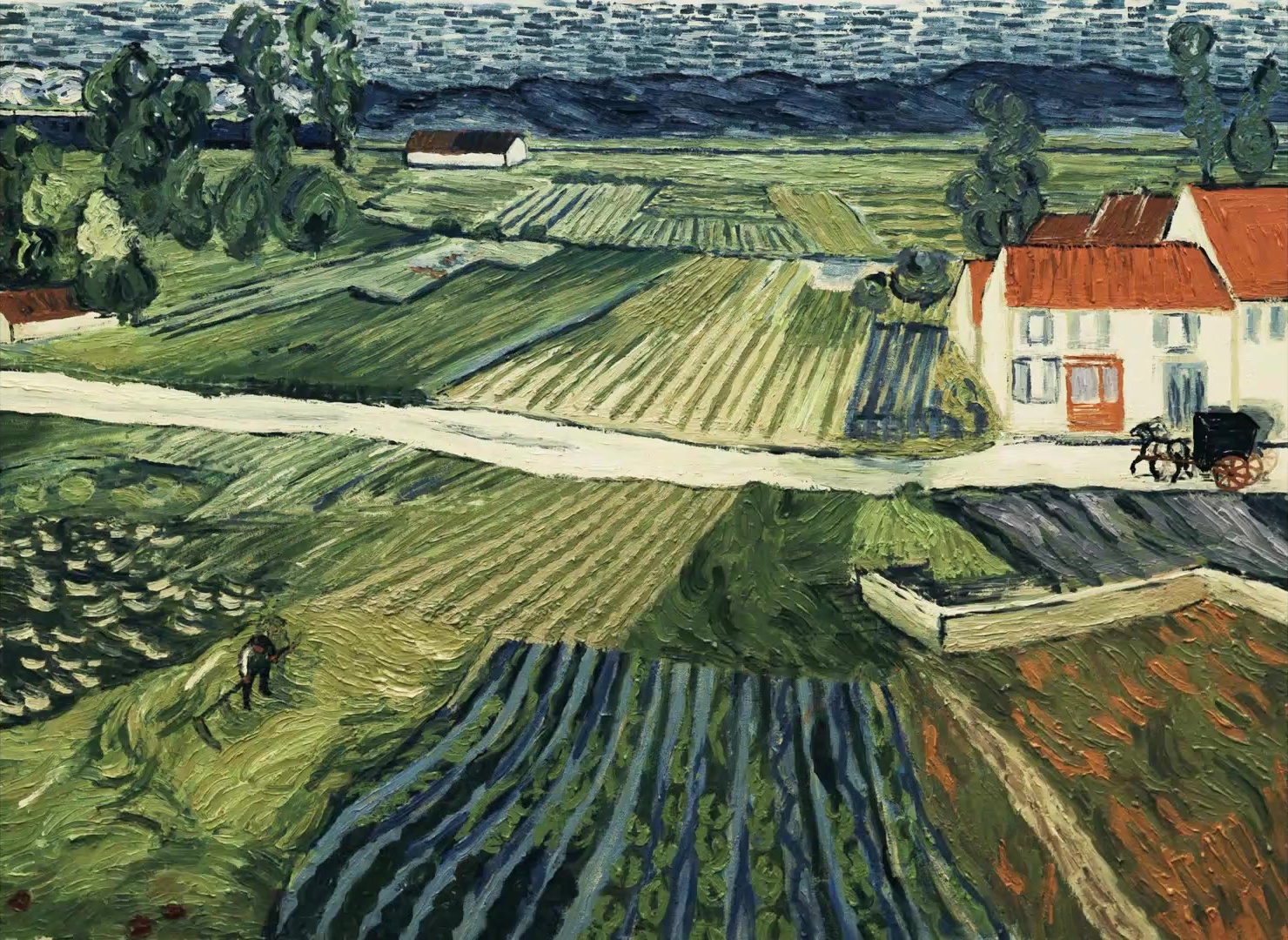 Loving Vincent (2017), wide, 1.37:1 — film still