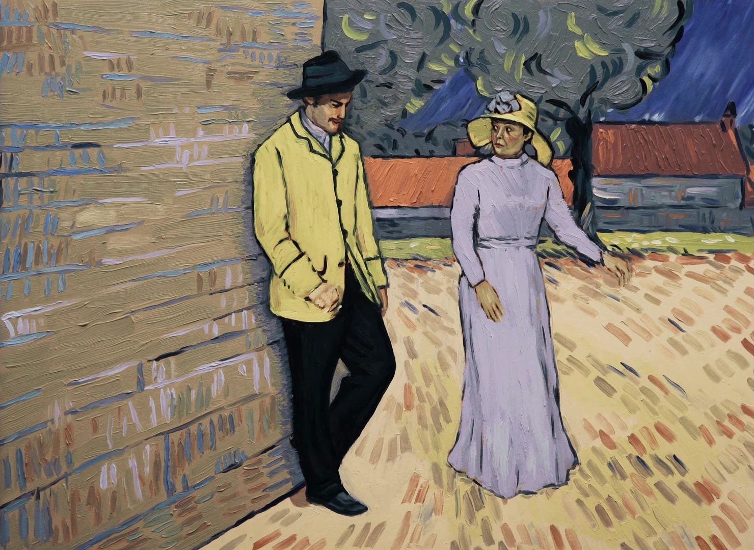 Loving Vincent (2017), unknown, 1.37:1 — film still