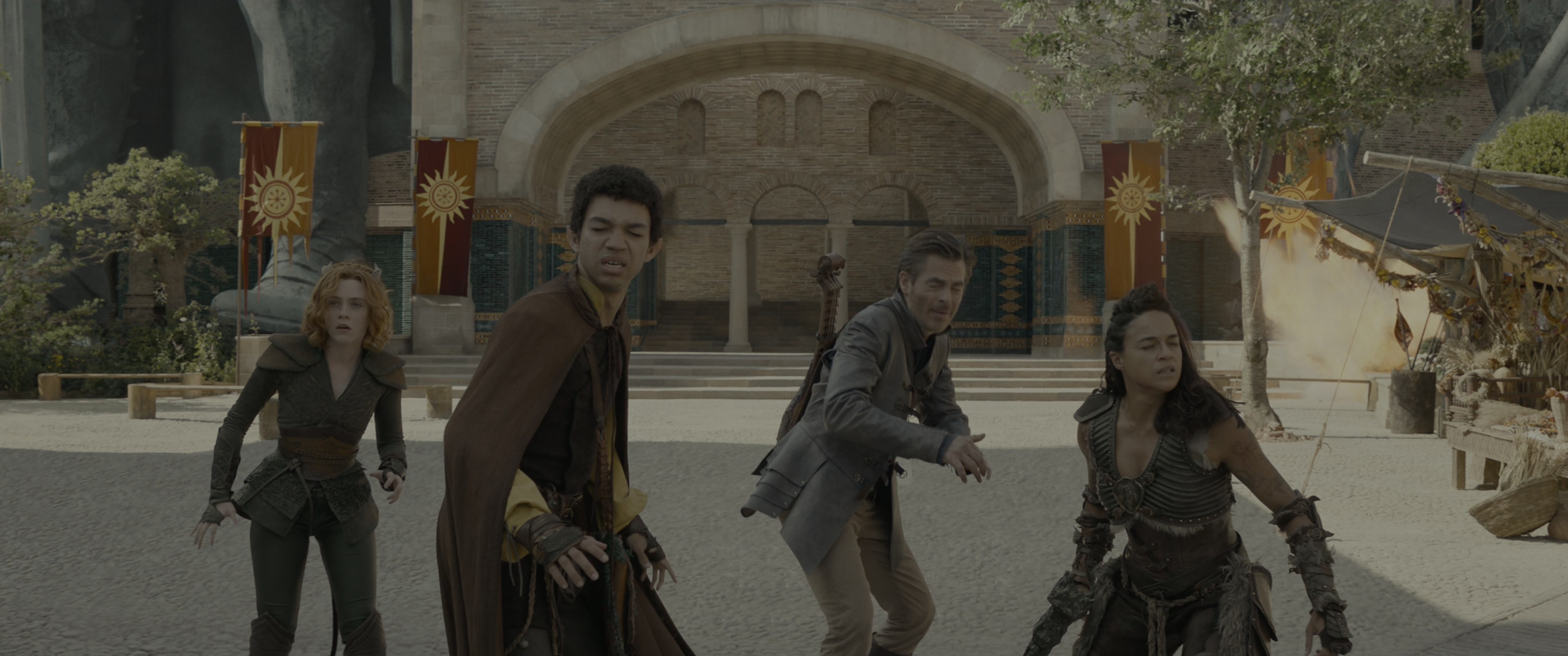 Dungeons & Dragons: Honor Among Thieves (2023), wide, 2.39:1 — film still
