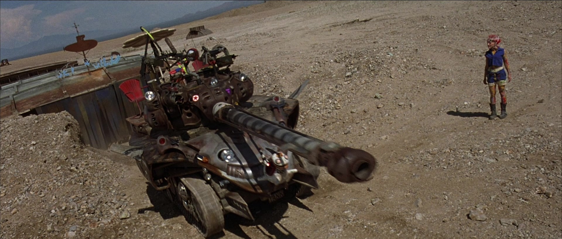 Tank Girl (1995), wide, 2.35:1 — film still