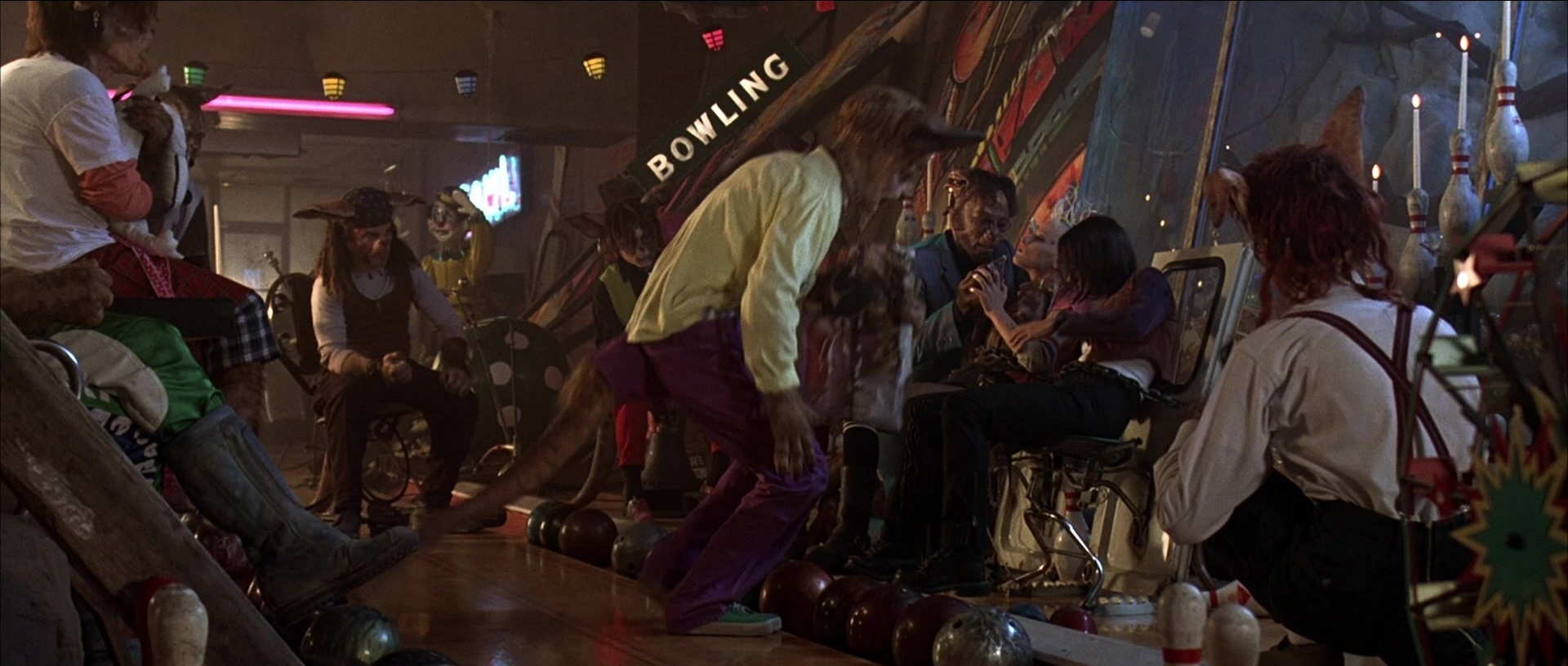 Tank Girl (1995), wide, 2.35:1 — film still