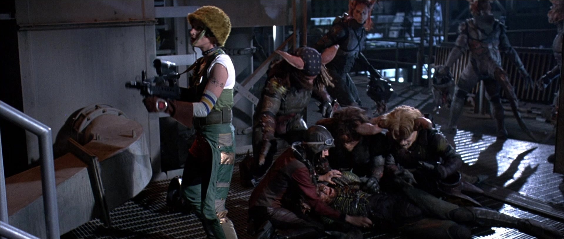 Tank Girl (1995), wide, 2.35:1 — film still