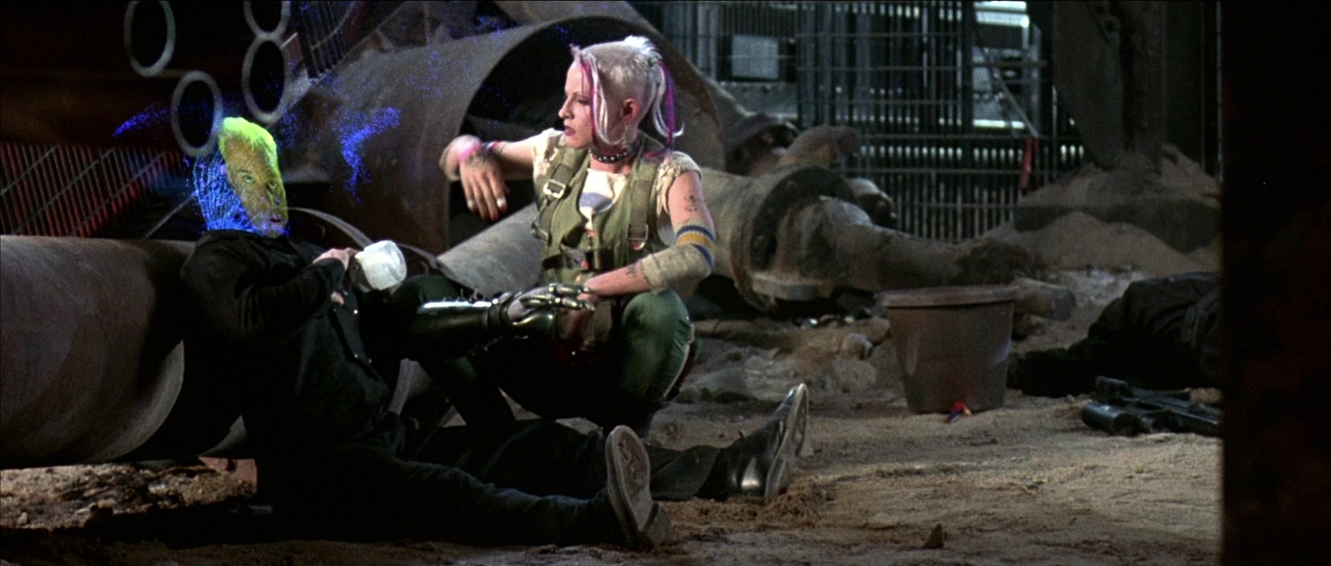 Tank Girl (1995), wide, 2.35:1 — film still