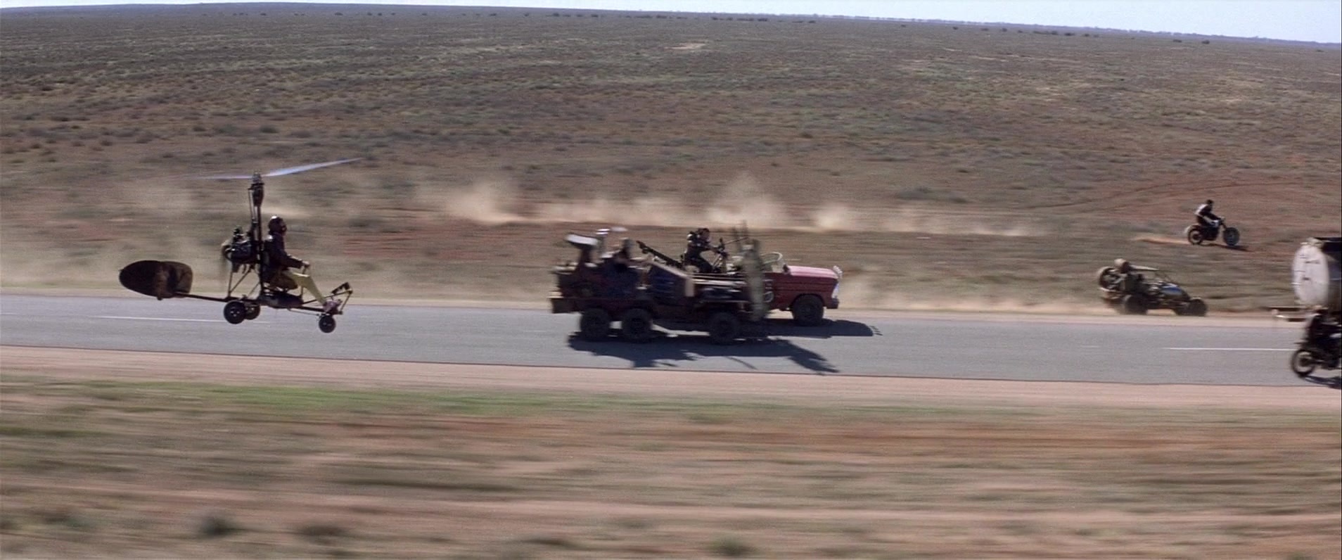 Mad Max 2 (1981), wide, 2.40:1 — film still