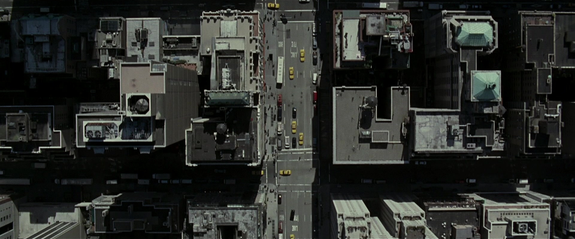 Lucky Number Slevin (2005), wide, 2.40:1 — film still