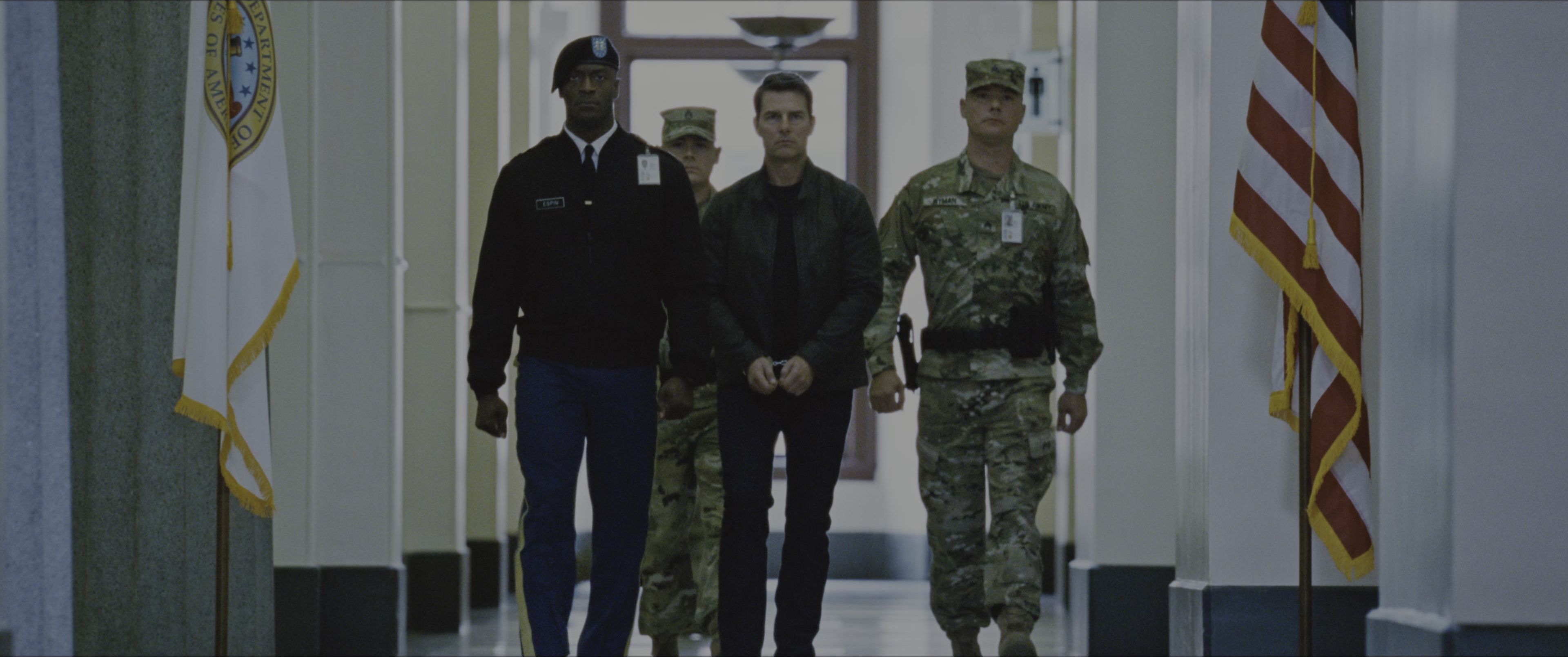 Jack Reacher: Never Go Back (2016), wide, 2.39:1 — film still