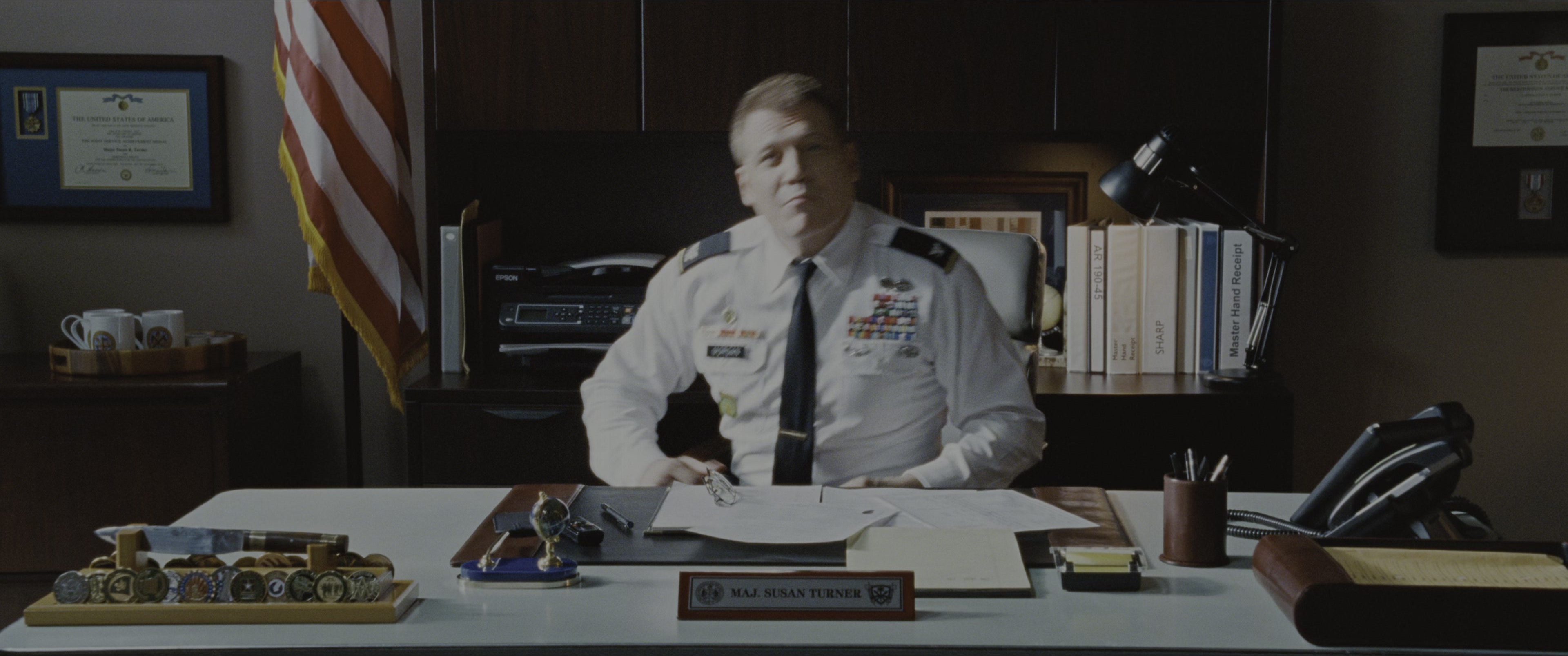 Jack Reacher: Never Go Back (2016), wide, 2.39:1 — film still