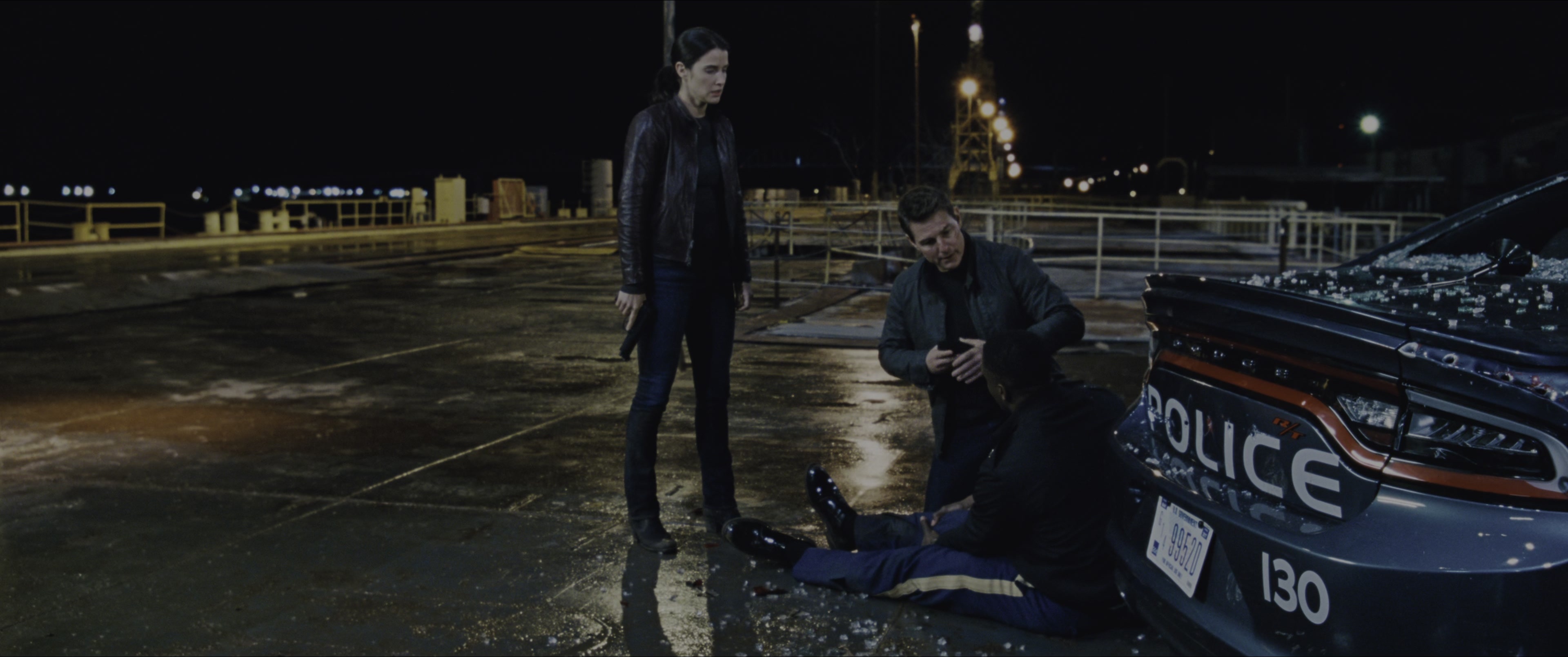 Jack Reacher: Never Go Back (2016), wide, 2.39:1 — film still