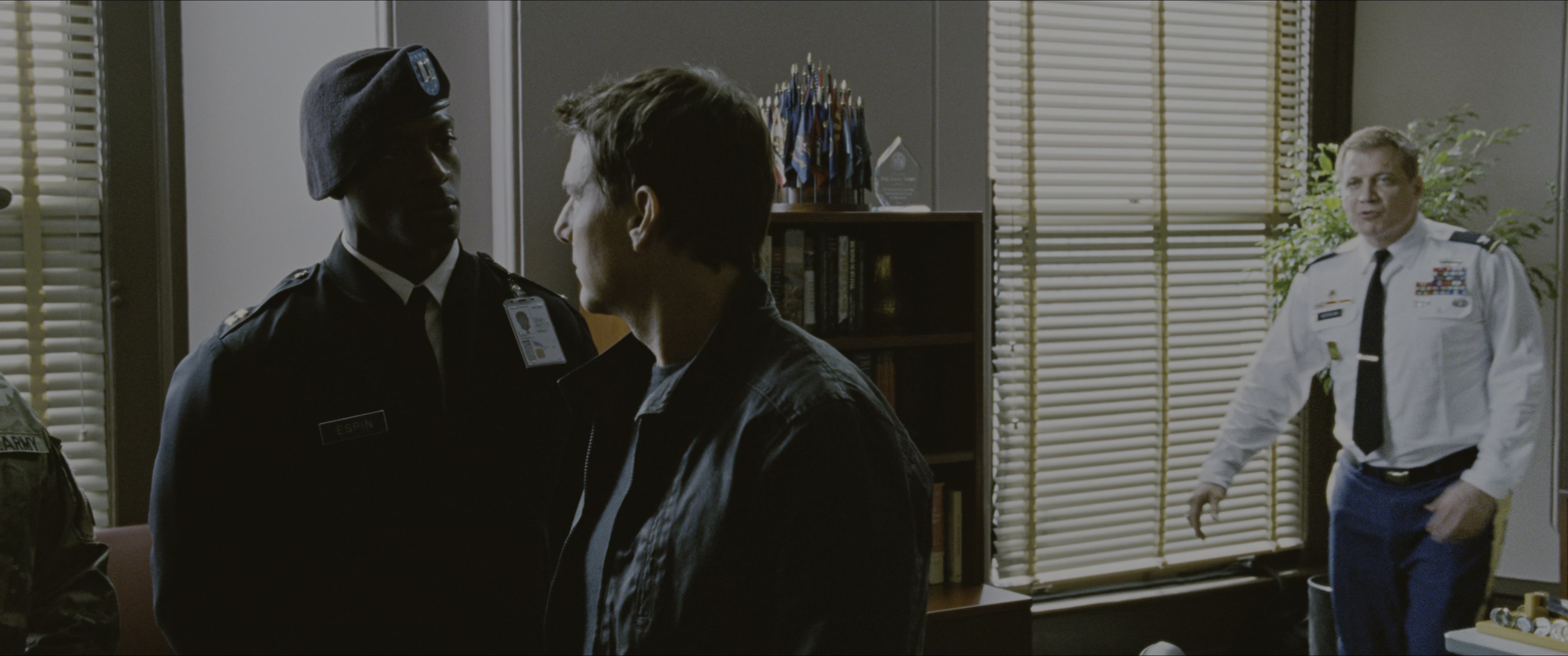 Jack Reacher: Never Go Back (2016), wide, 2.39:1 — film still