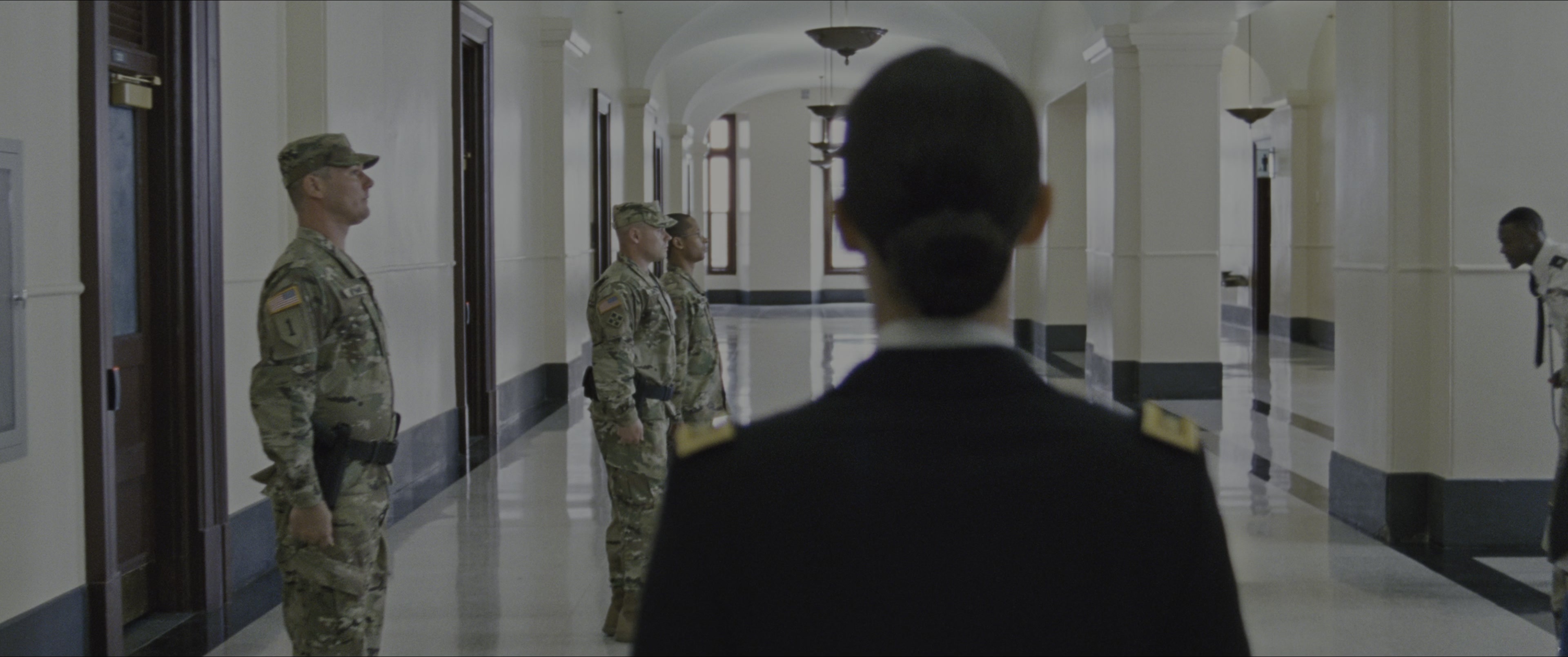 Jack Reacher: Never Go Back (2016), wide, 2.39:1 — film still