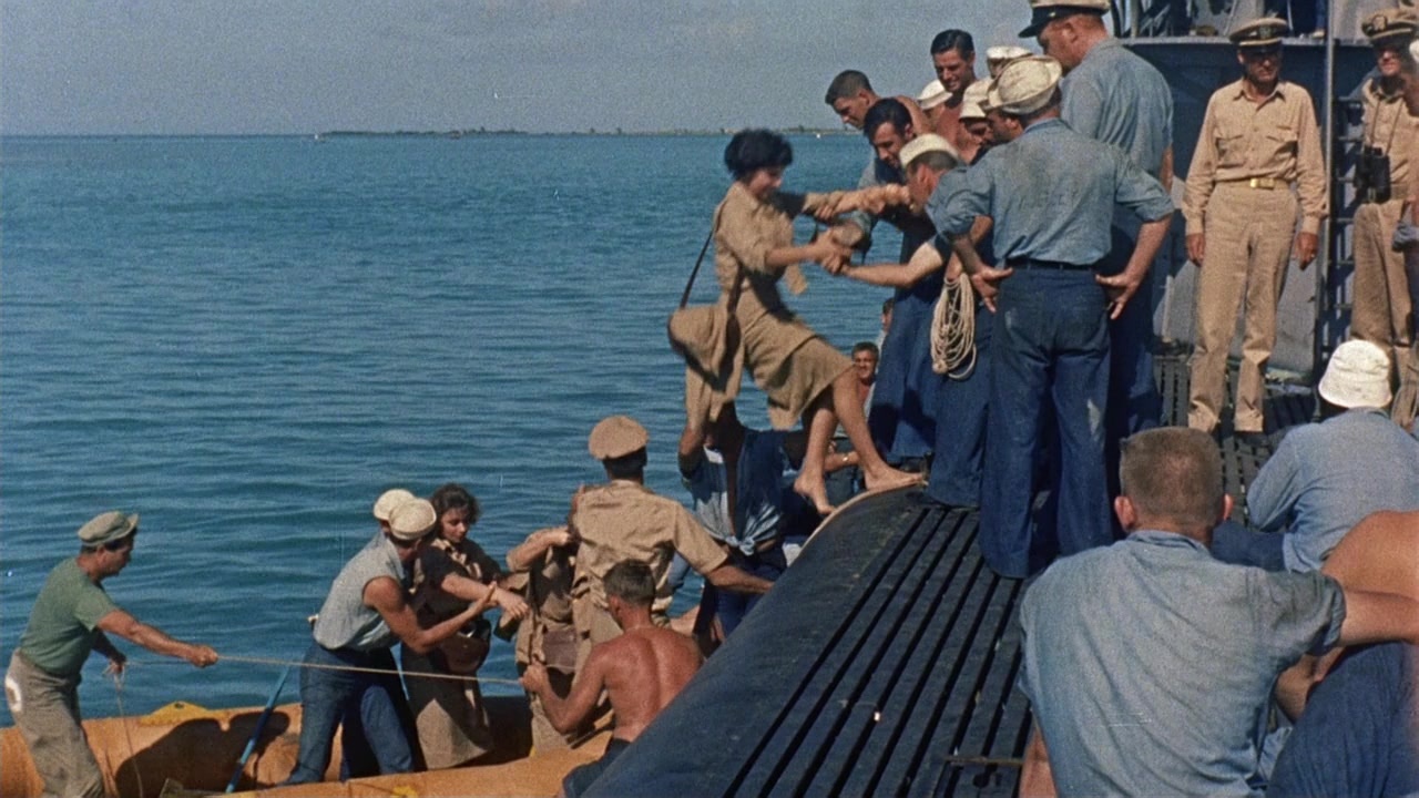Operation Petticoat (1959), wide, 1.78:1 — film still