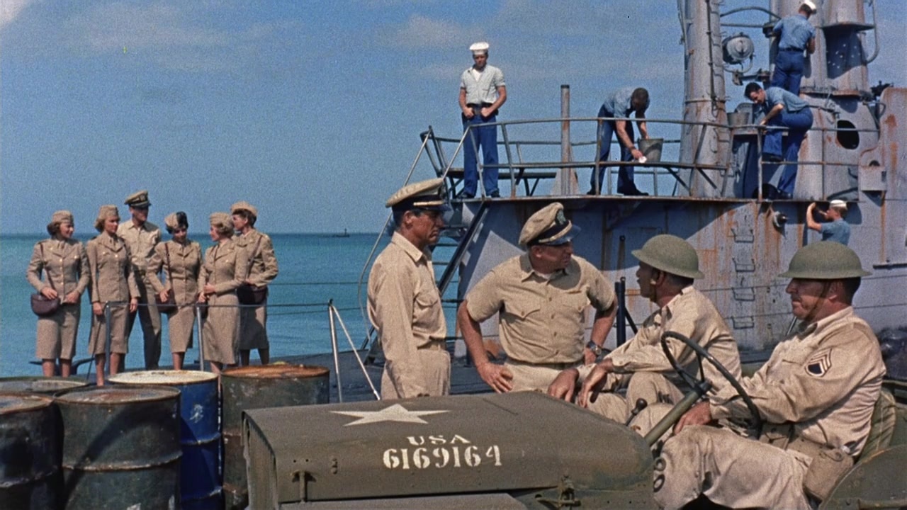 Operation Petticoat (1959), wide, 1.78:1 — film still