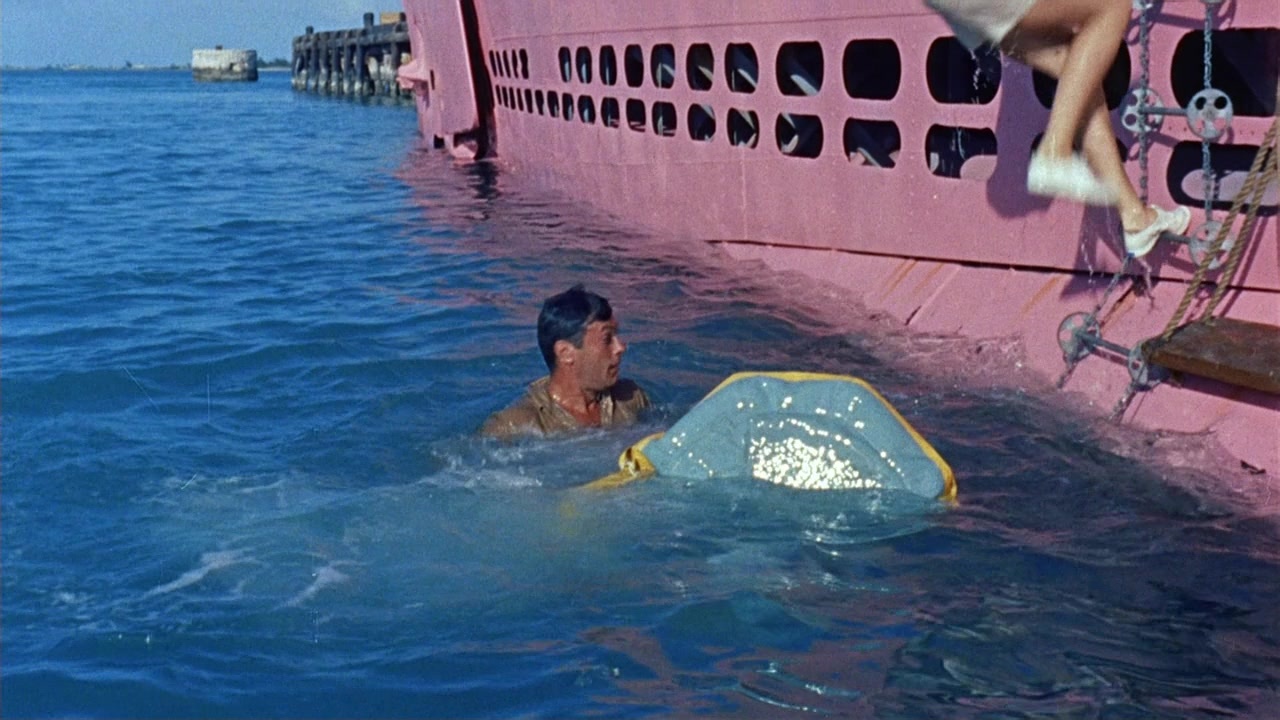 Operation Petticoat (1959), wide, 1.78:1 — film still