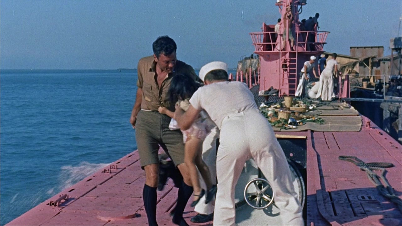 Operation Petticoat (1959), wide, 1.78:1 — film still