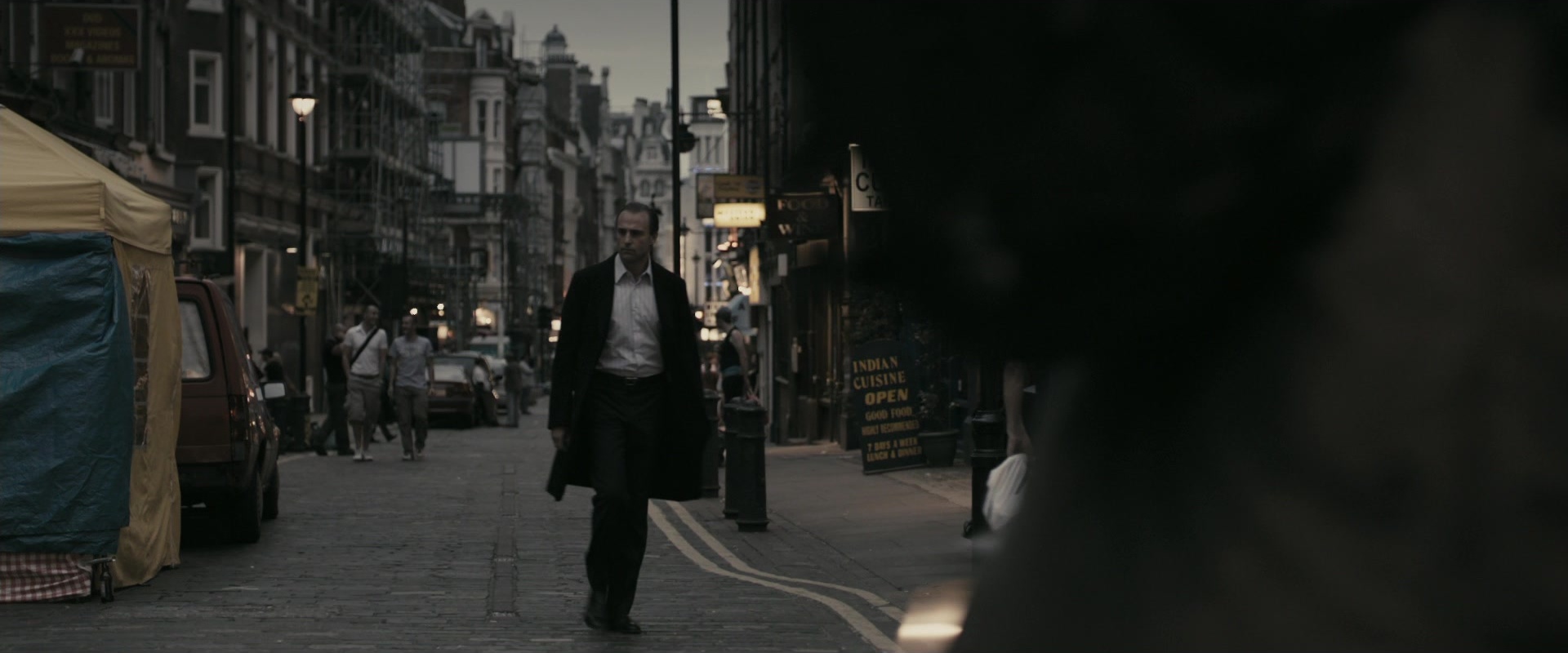 RocknRolla (2008), wide, 2.40:1 — film still