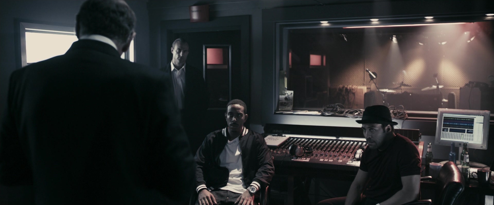 RocknRolla (2008), wide, 2.40:1 — film still