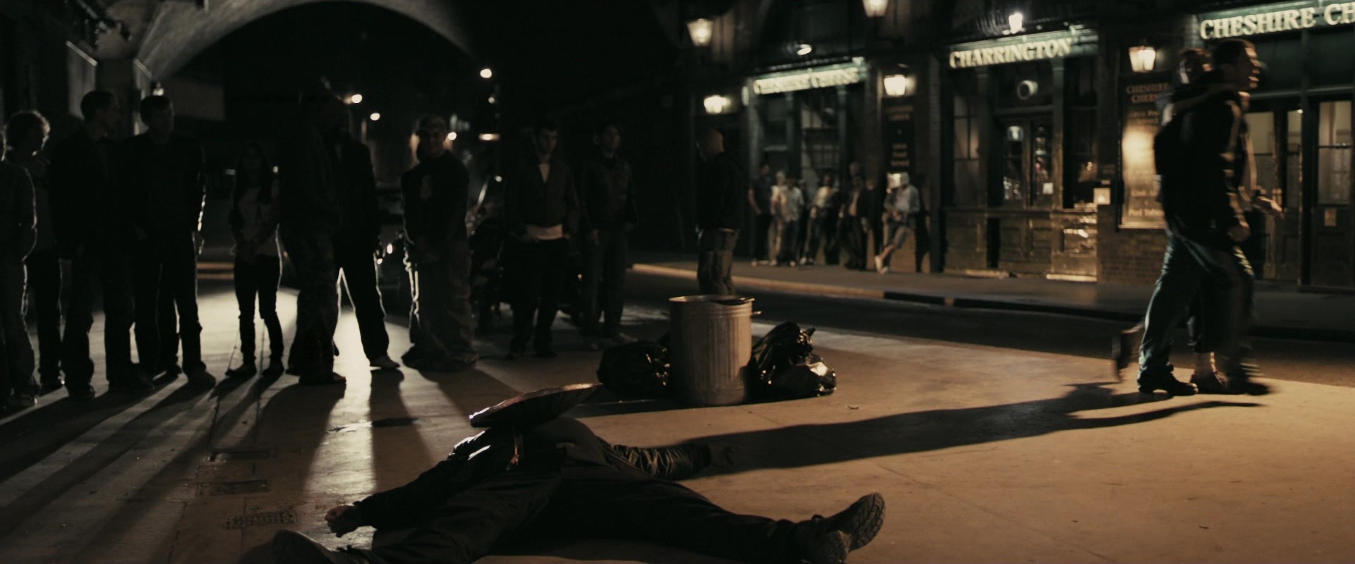 RocknRolla (2008), wide, 2.40:1 — film still