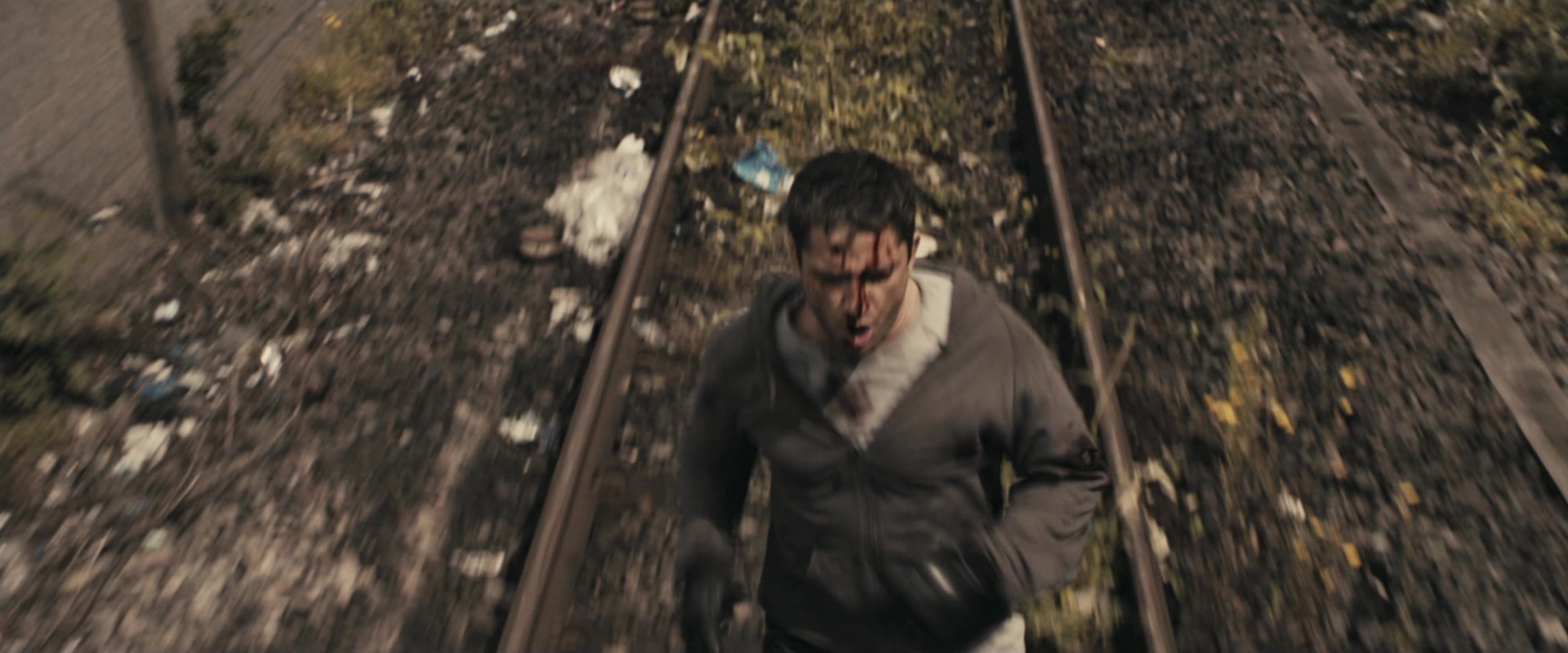 RocknRolla (2008), wide, 2.40:1 — film still