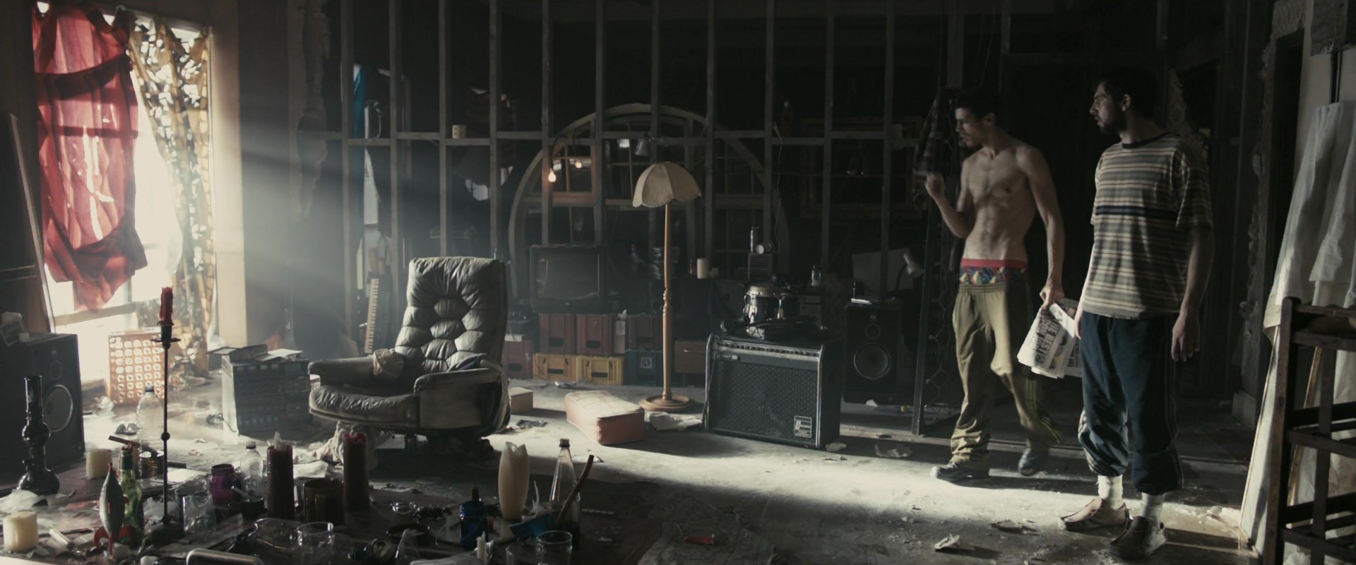 RocknRolla (2008), wide, 2.40:1 — film still