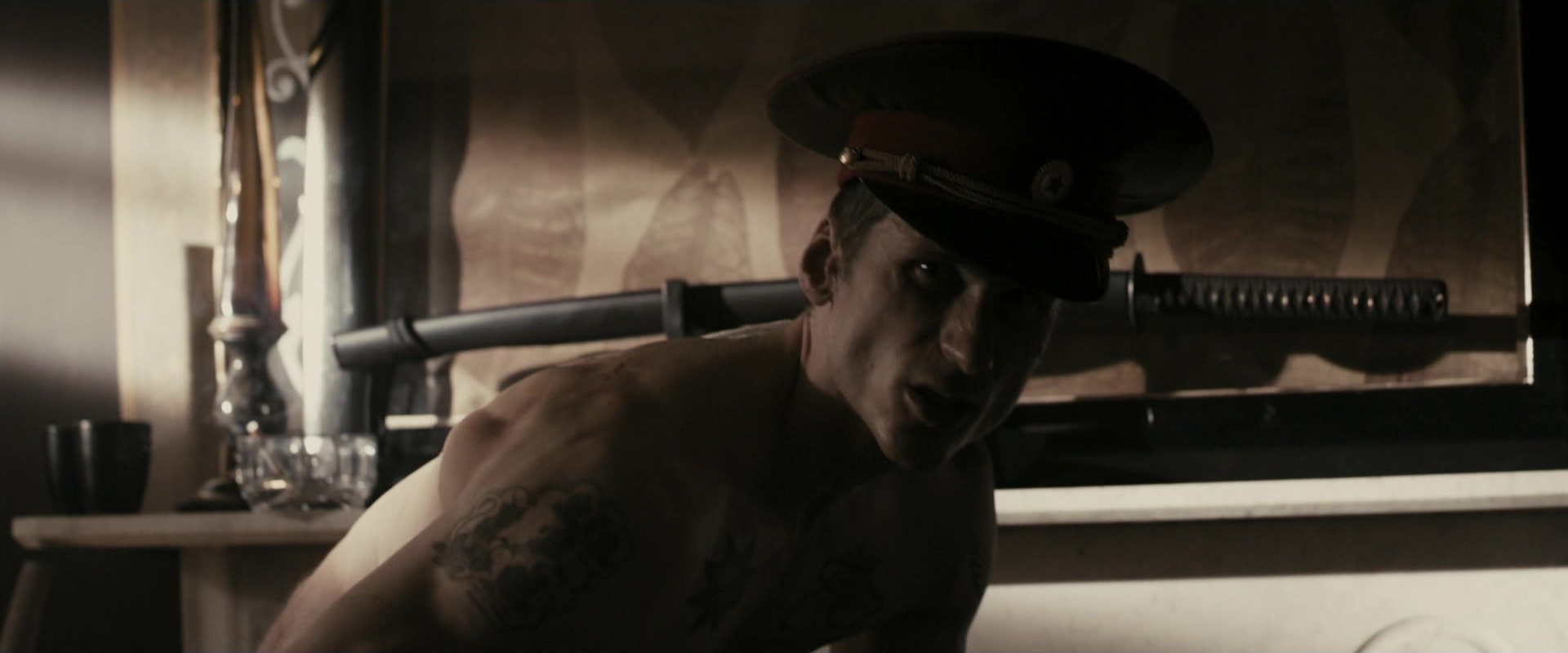 RocknRolla (2008), wide, 2.40:1 — film still