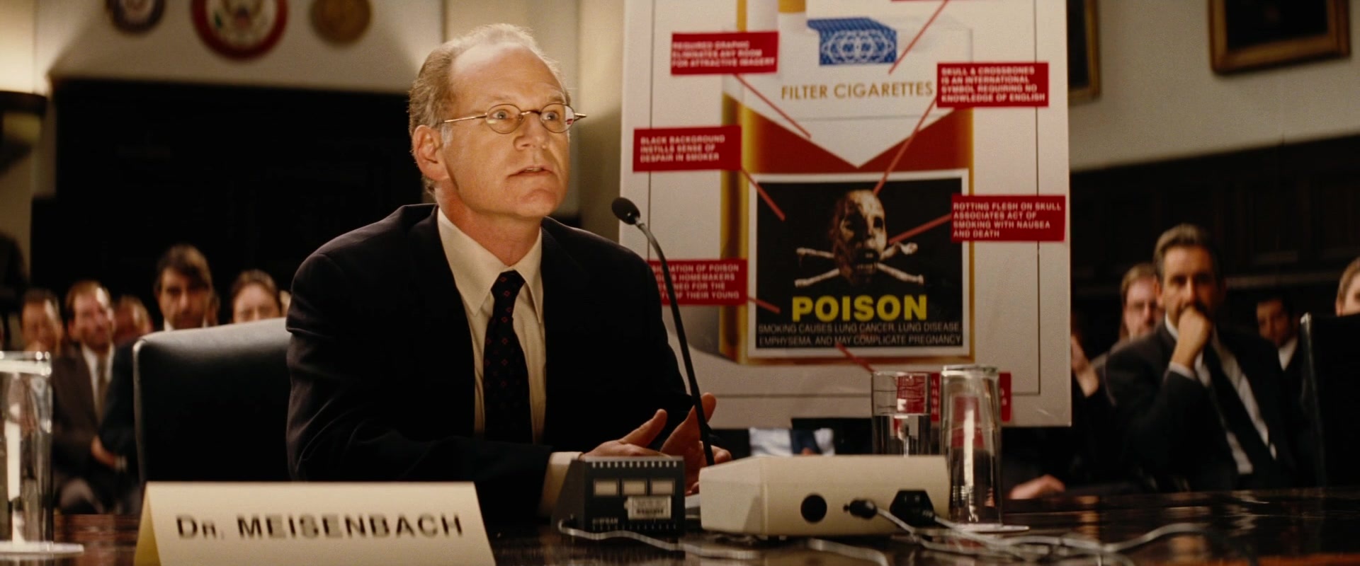 Thank You for Smoking (2005), wide, 2.40:1 — film still