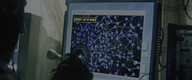 Wide shot frame from Everything Everywhere All at Once — room, hand, person