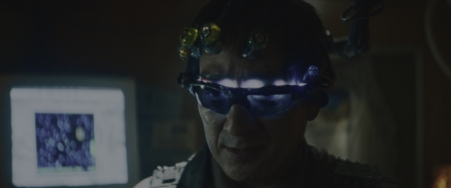 Wide shot frame from Everything Everywhere All at Once — hat, face, person