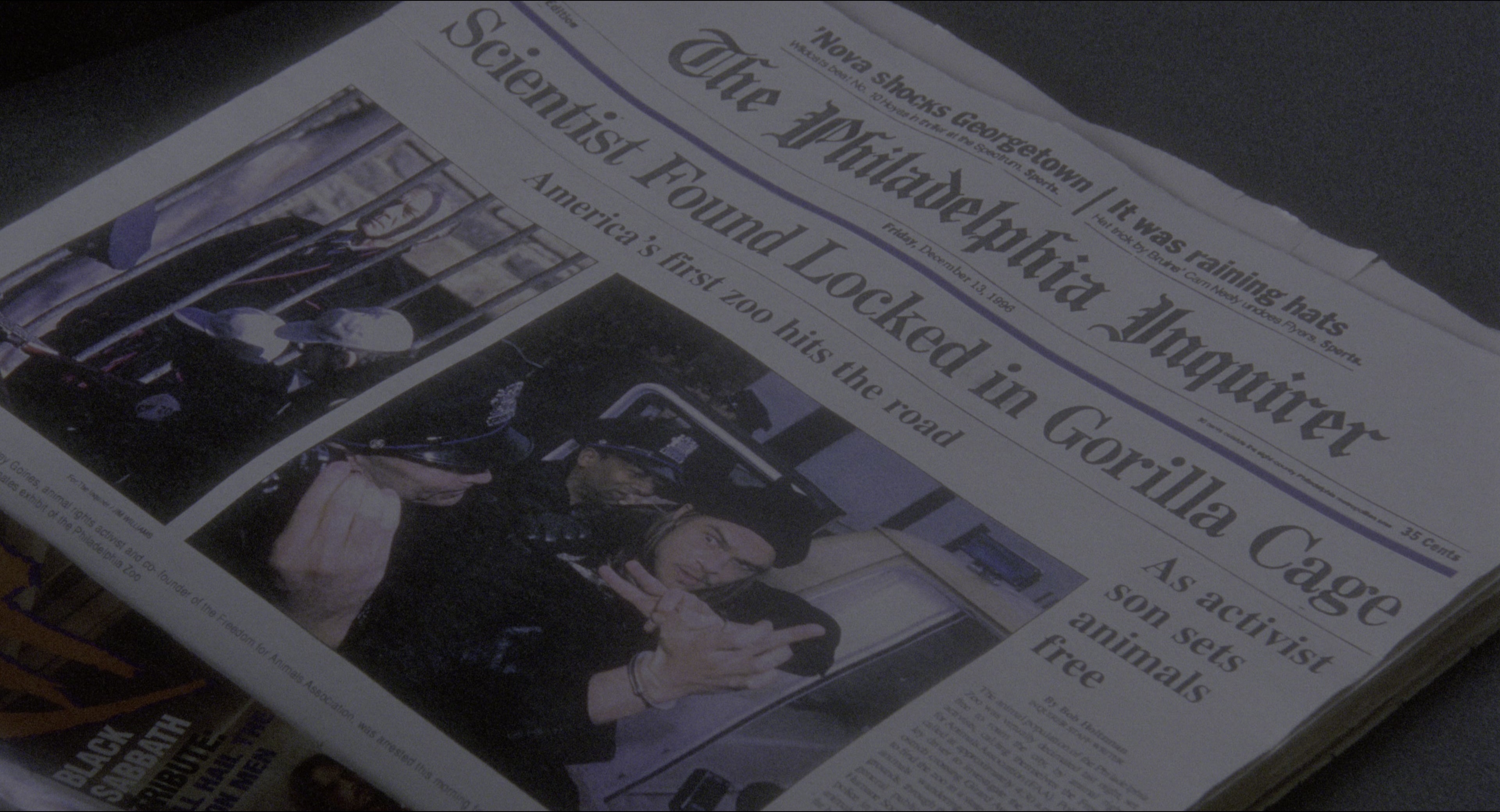 Twelve Monkeys (1995), wide, 1.85:1 — film still