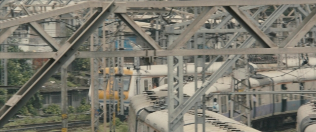 Frame from The Lunchbox — train, running
