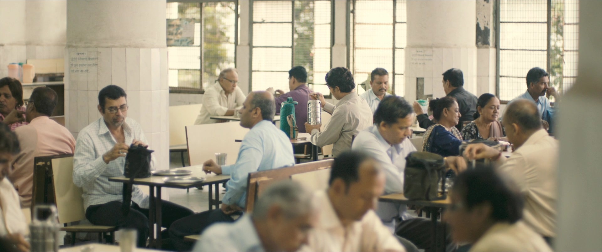 The Lunchbox (2013), wide, 2.39:1 — film still