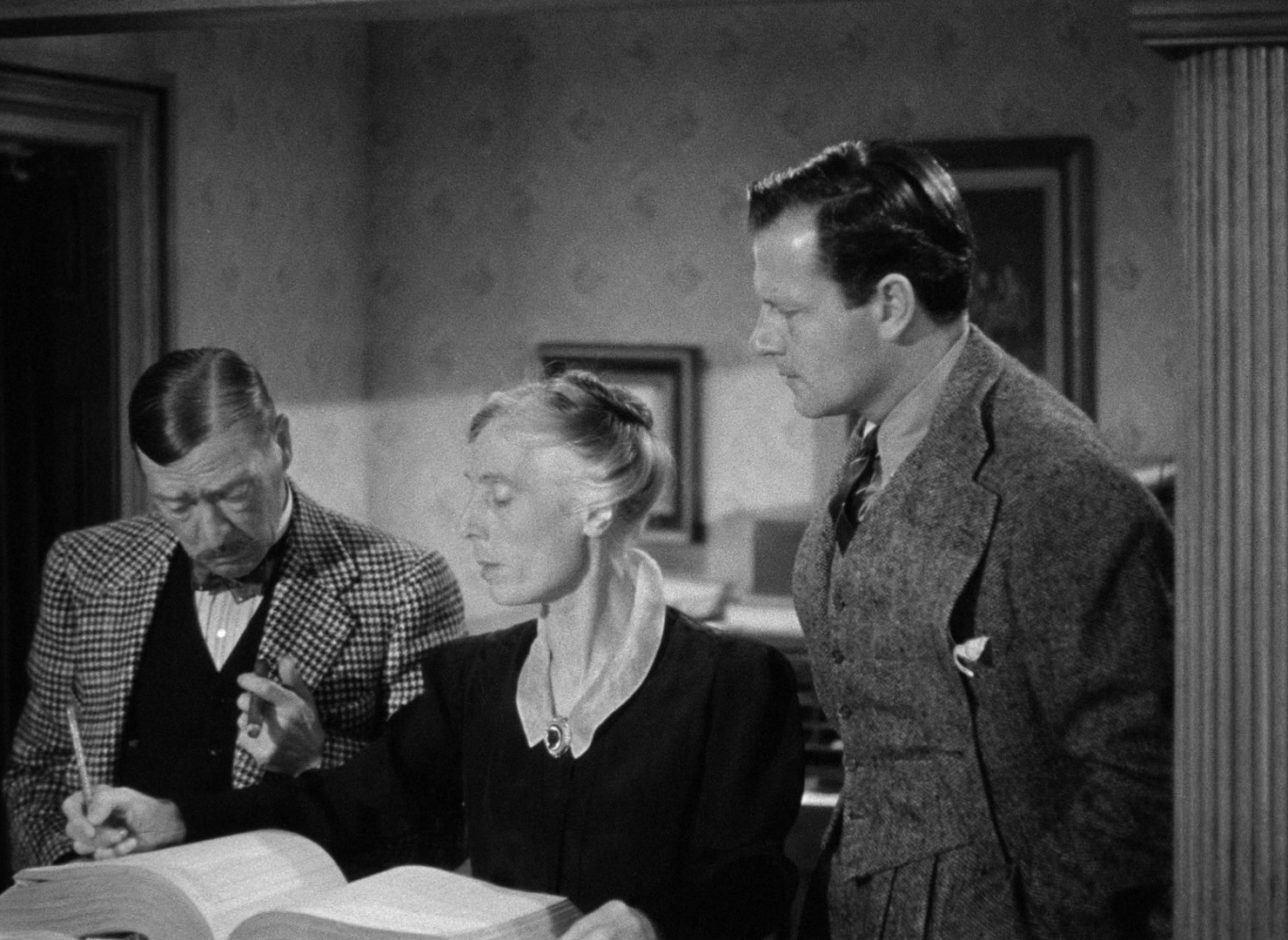 Foreign Correspondent (1940), wide, 1.37:1 — film still