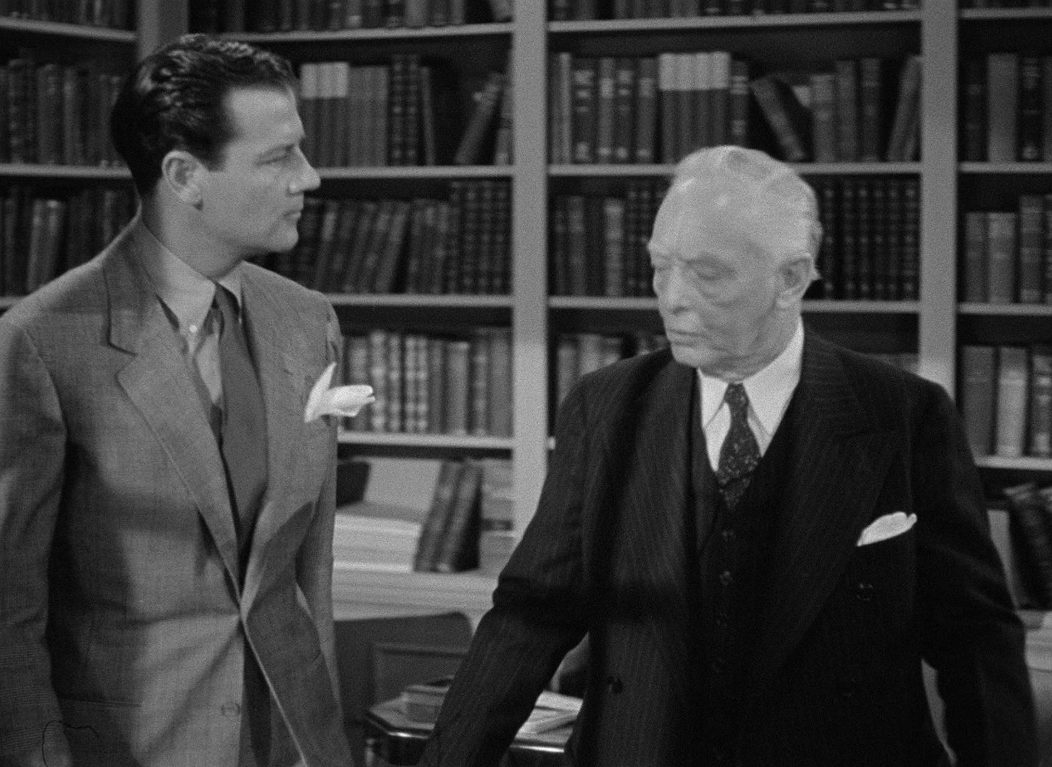 Foreign Correspondent (1940), wide, 1.37:1 — film still