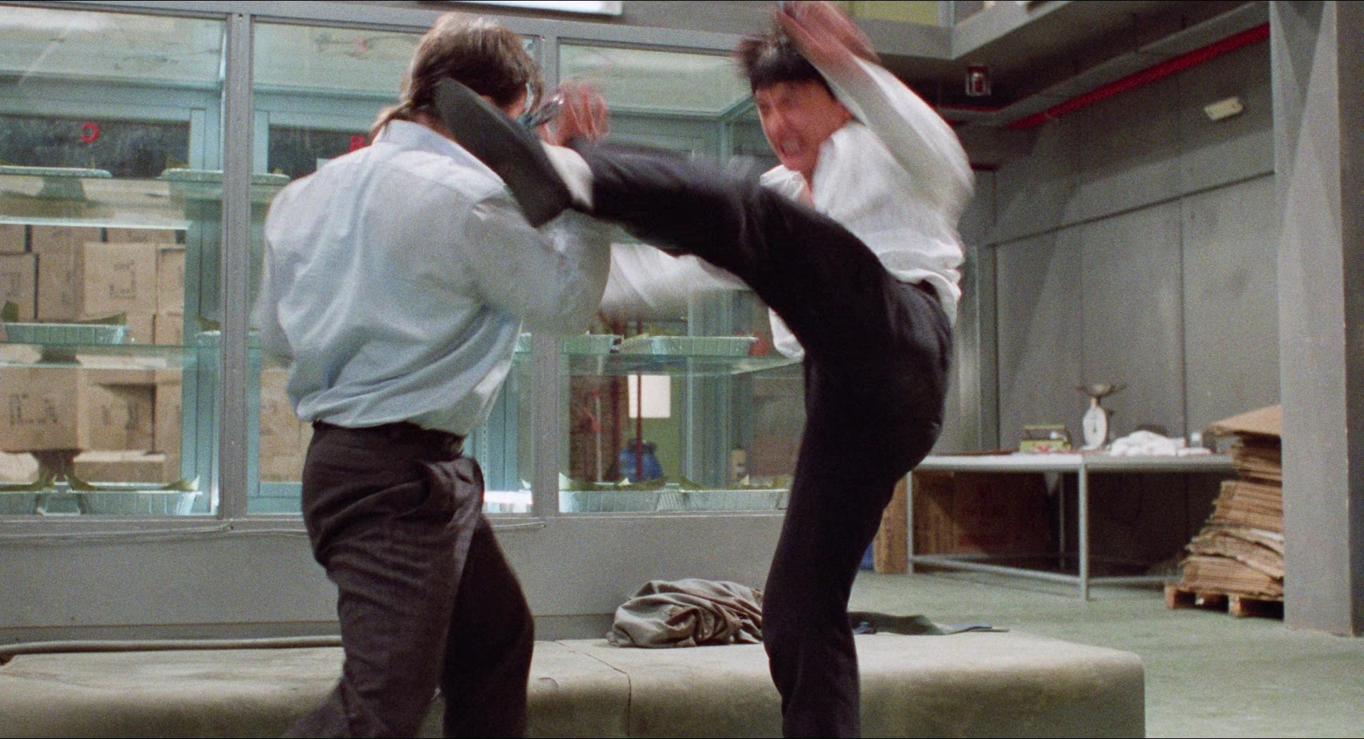Fei lung mang jeung (1988), wide, 1.85:1 — film still