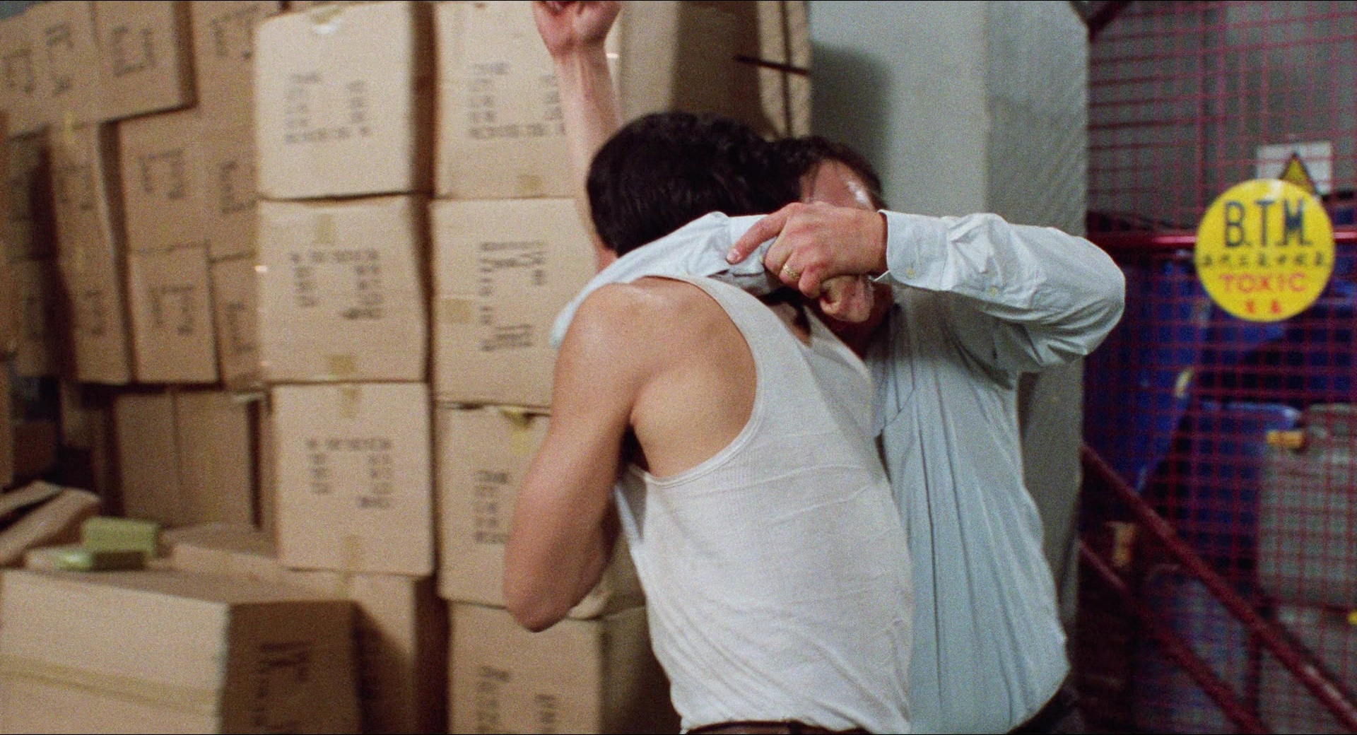 Fei lung mang jeung (1988), wide, 1.85:1 — film still