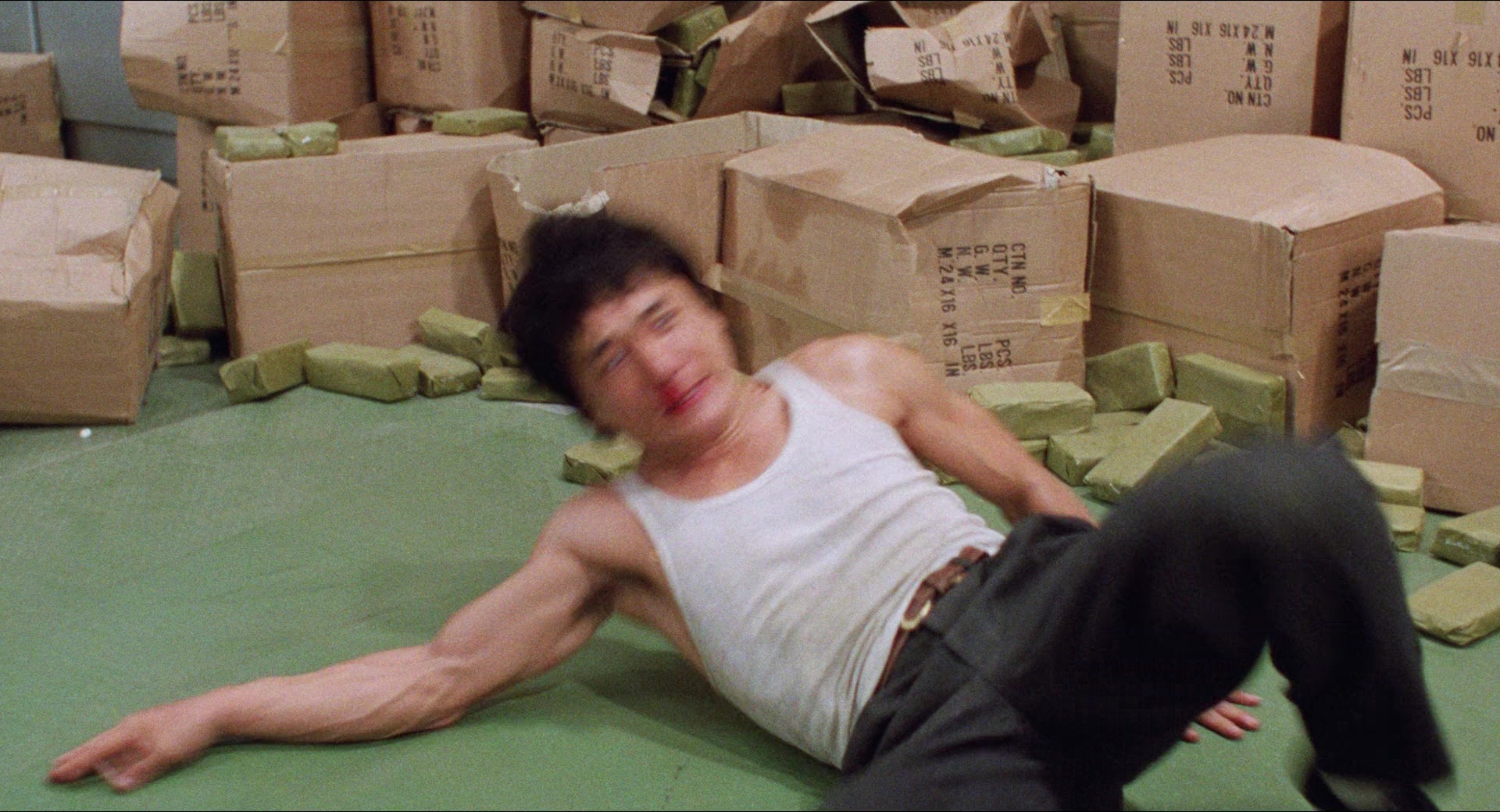 Fei lung mang jeung (1988), unknown, 1.85:1 — film still