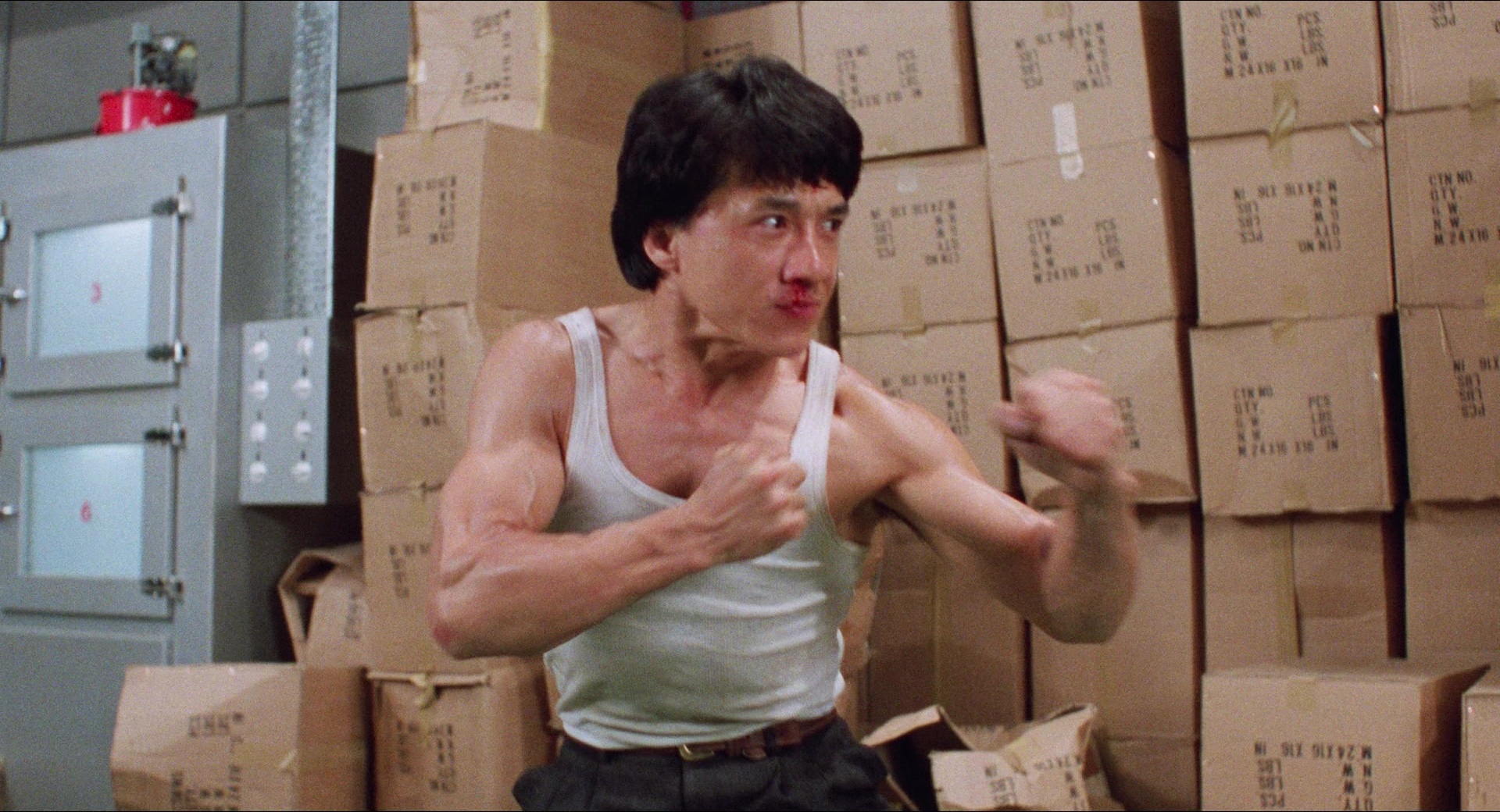 Fei lung mang jeung (1988), medium, 1.85:1 — film still