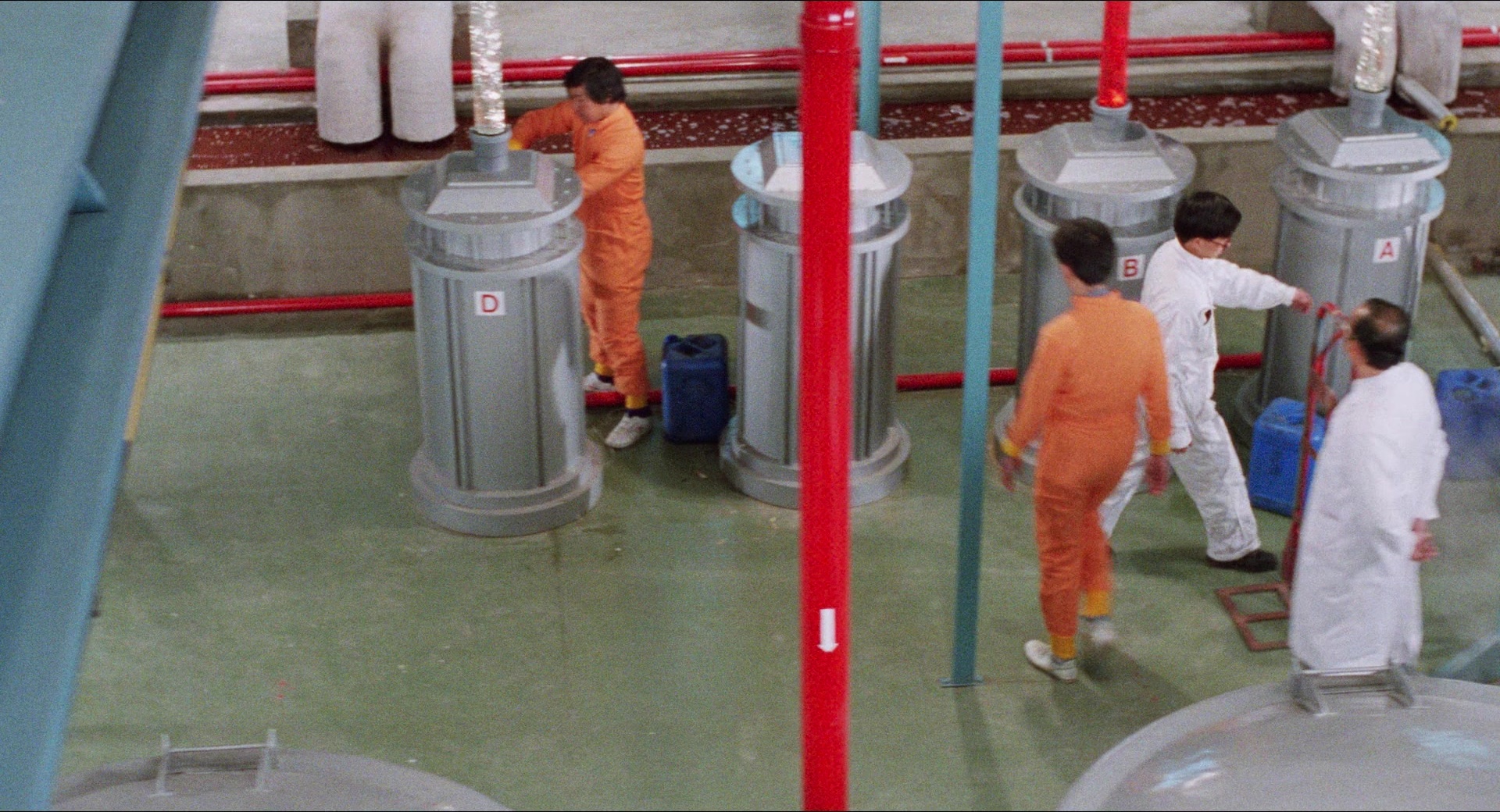 Fei lung mang jeung (1988), wide, 1.85:1 — film still