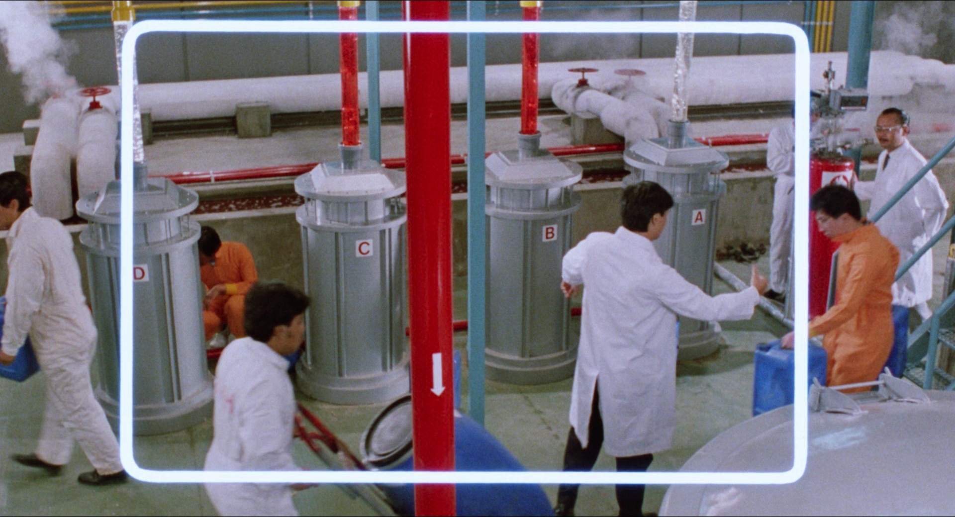 Fei lung mang jeung (1988), wide, 1.85:1 — film still