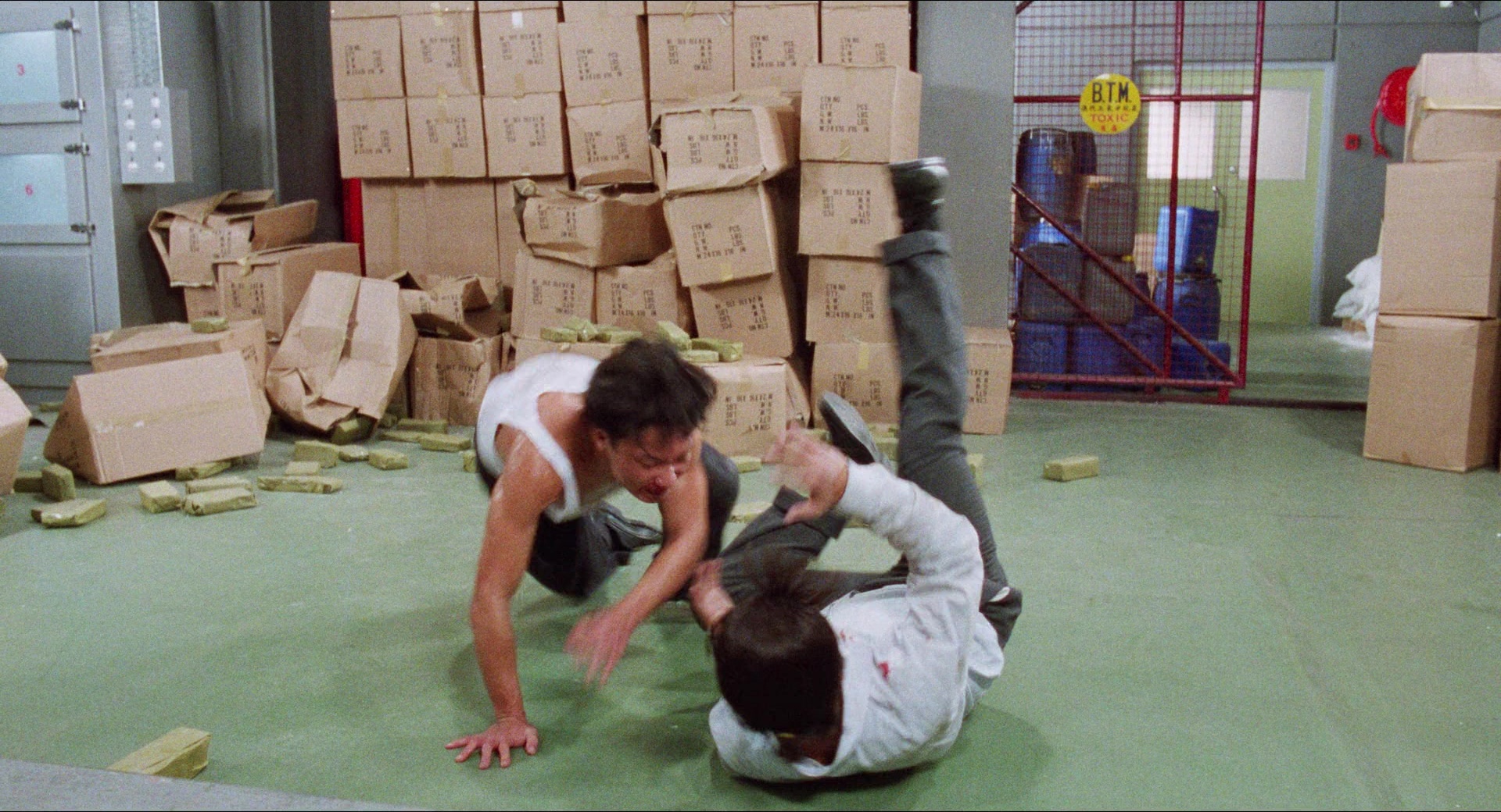 Fei lung mang jeung (1988), wide, 1.85:1 — film still