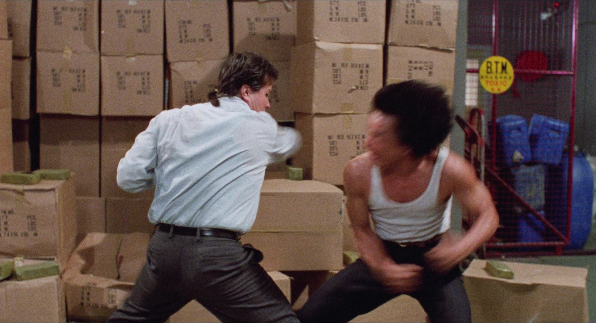 Fei lung mang jeung (1988), wide, 1.85:1 — film still