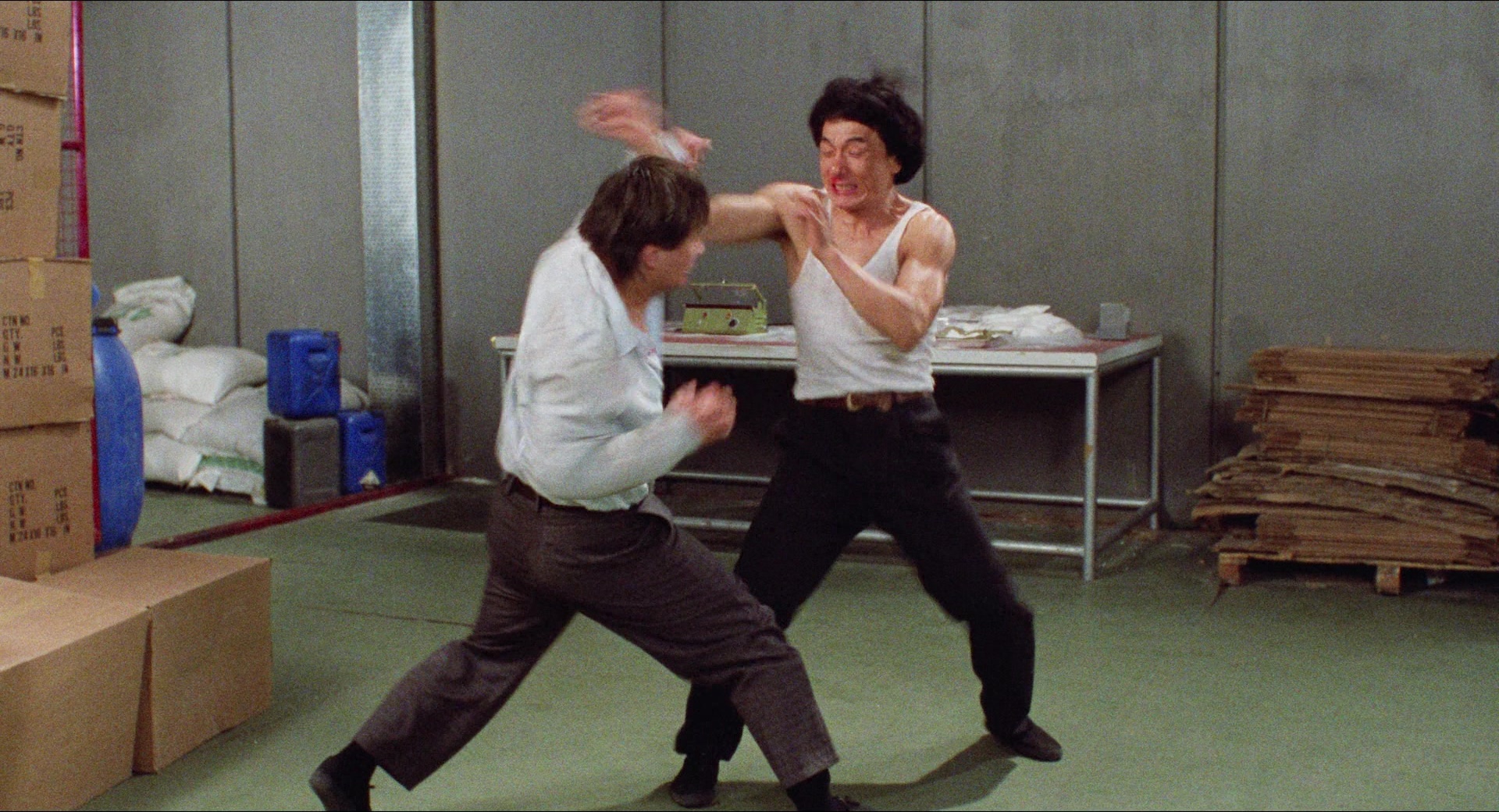 Fei lung mang jeung (1988), wide, 1.85:1 — film still