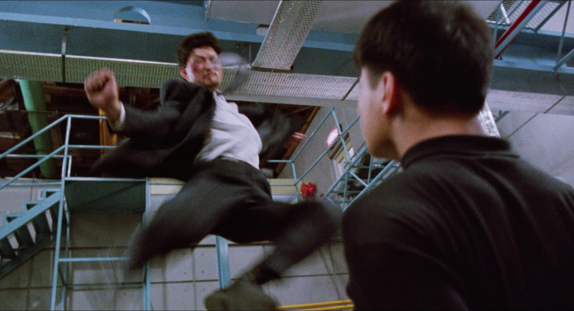 Fei lung mang jeung (1988), wide, 1.85:1 — film still
