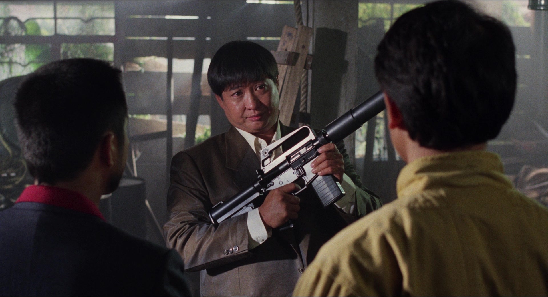 Fei lung mang jeung (1988), wide, 1.85:1 — film still